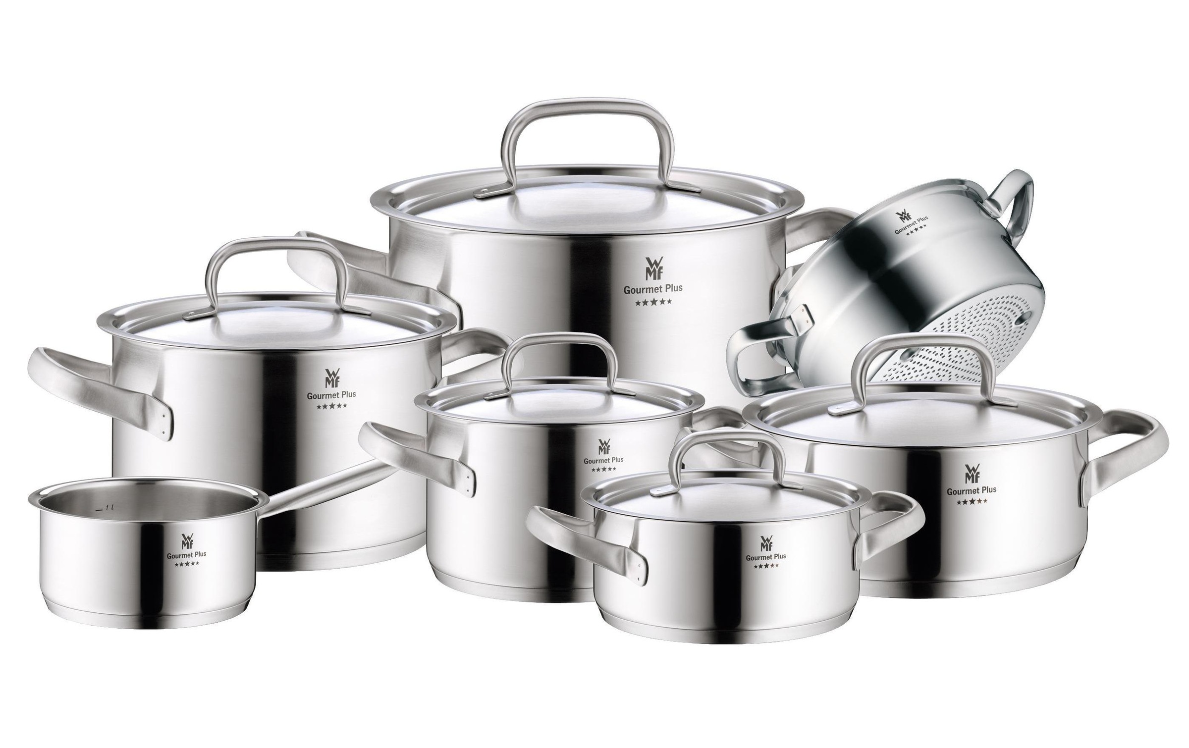Image of WMF Topf-Set »Gourmet Plus« (7tlg.)«, Edelstahl bei Ackermann Versand Schweiz