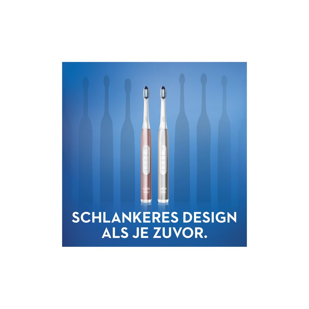 Oral-B Schallzahnbürste »Pulsonic Slim Luxe 4900«, 2 St. Aufsteckbürsten