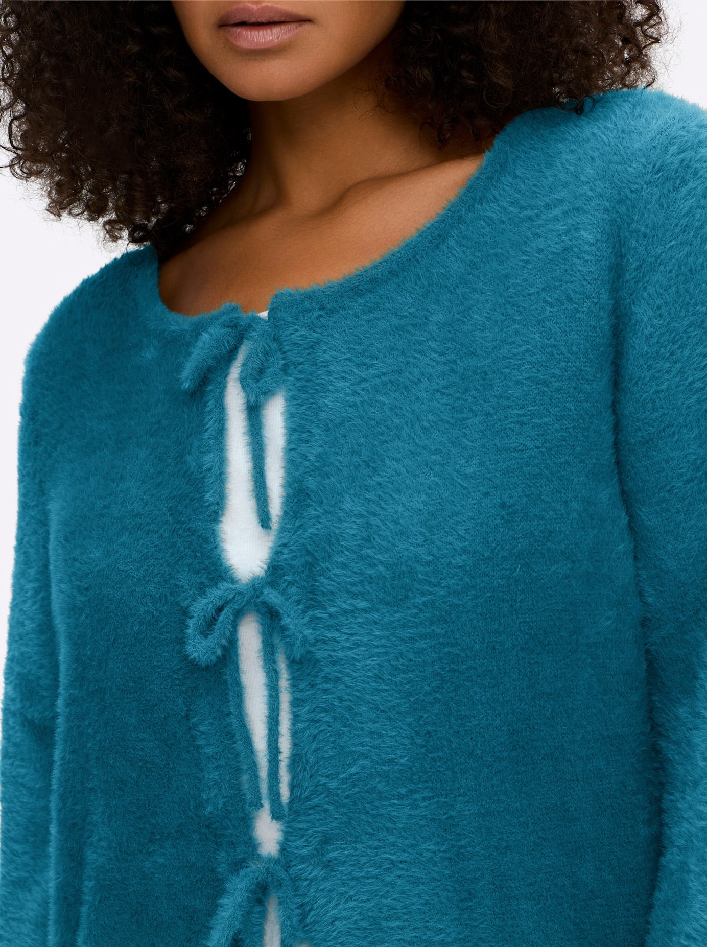 Sheego Veste en tricot