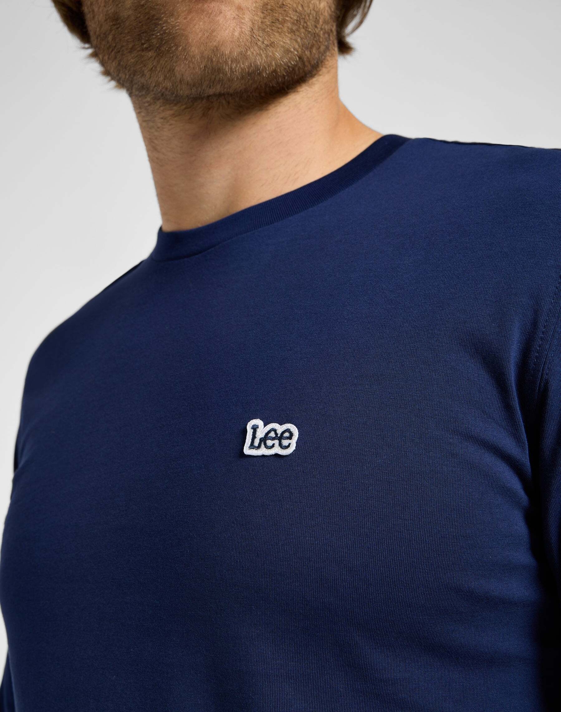 Lee® Sweatshirt »LEE Langarmshirt Longsleeves Patch Logo Tee«