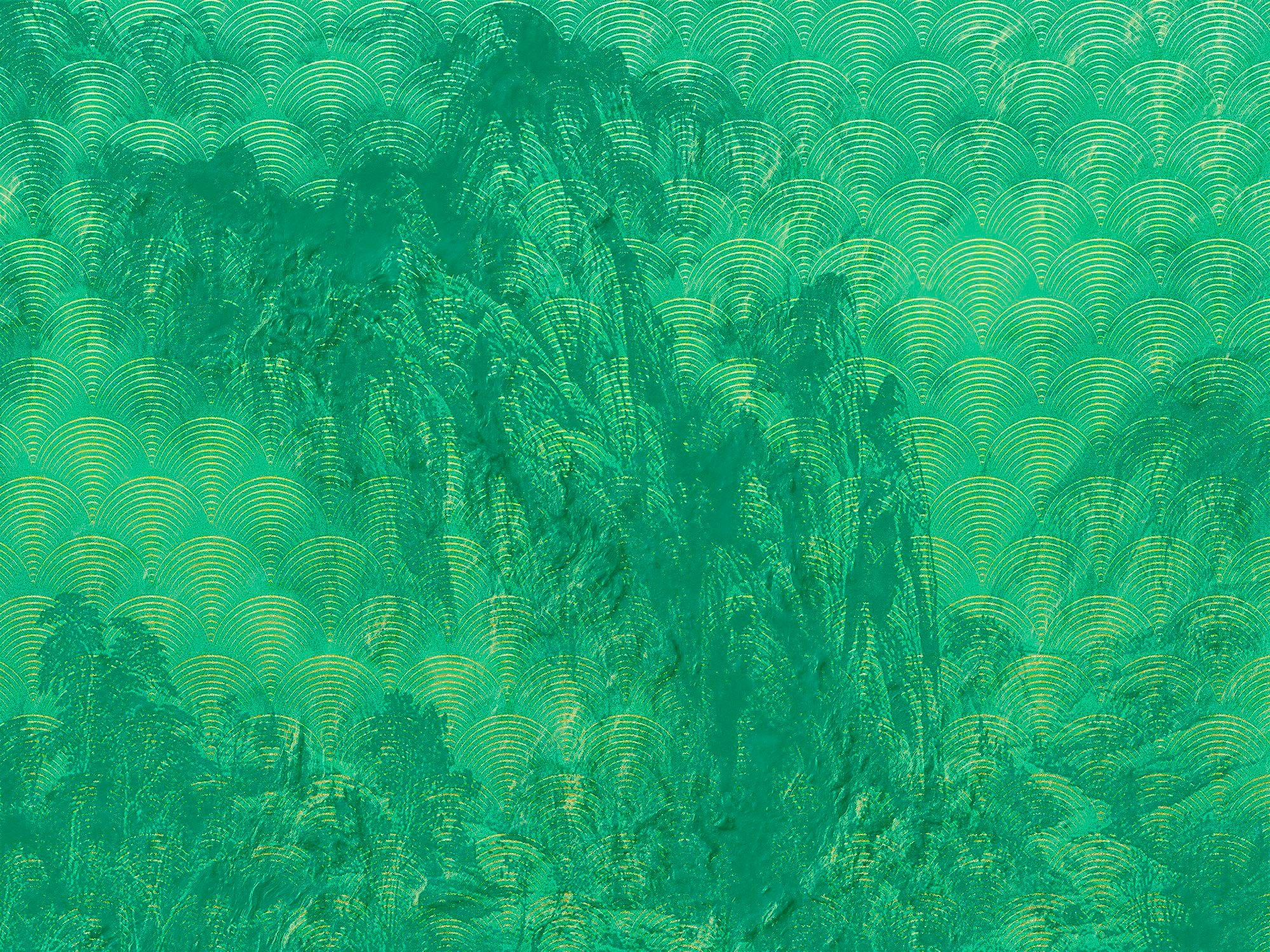 Image of Komar Vliestapete "Digitaldruck Vlies - Montagnes - Grösse 400 x 280 cm" bedruckt glatt Wohnzimmer, Schlafzimmer