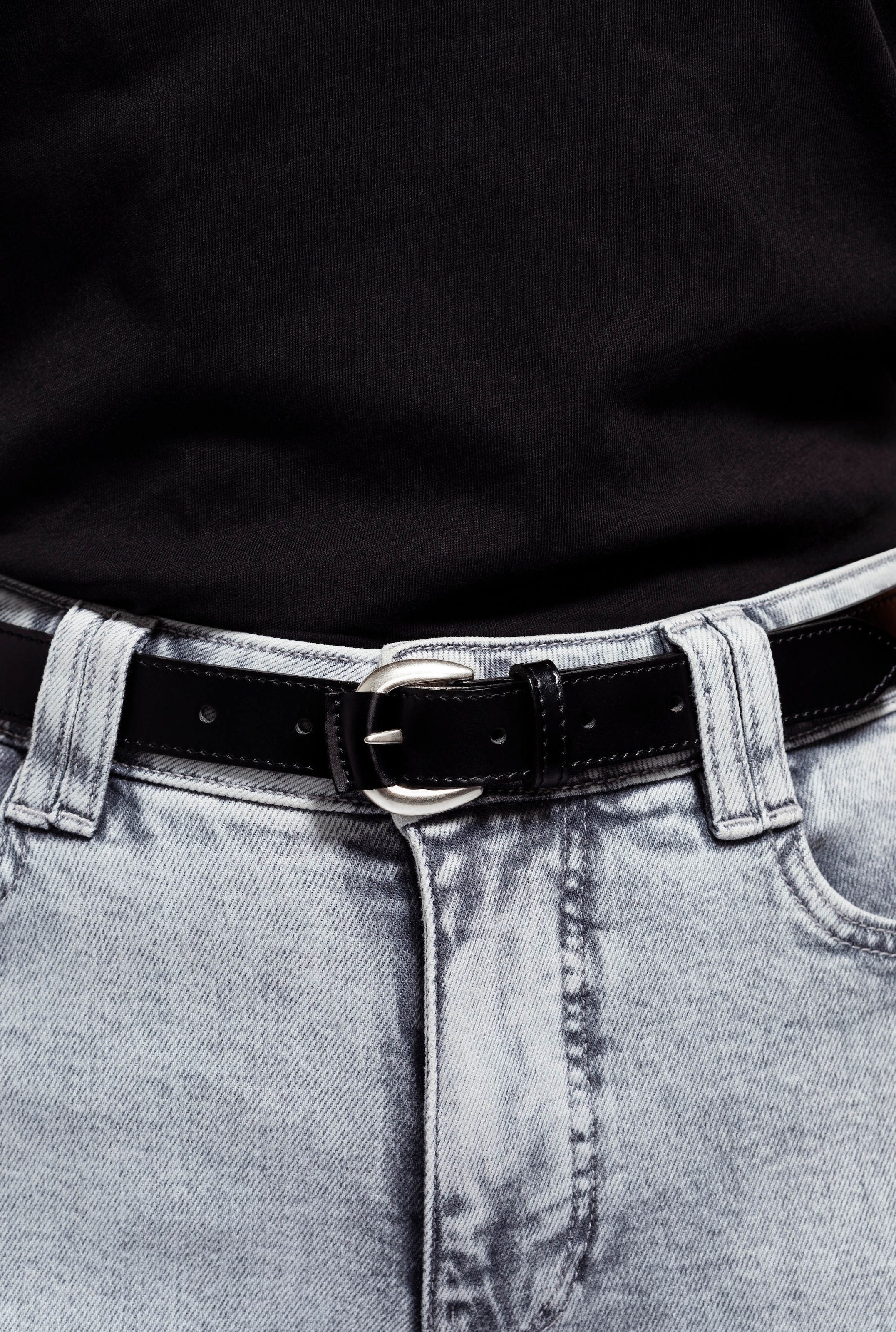 Tamaris Ceinture en cuir aus Leder teilbezogene Dornschliesse