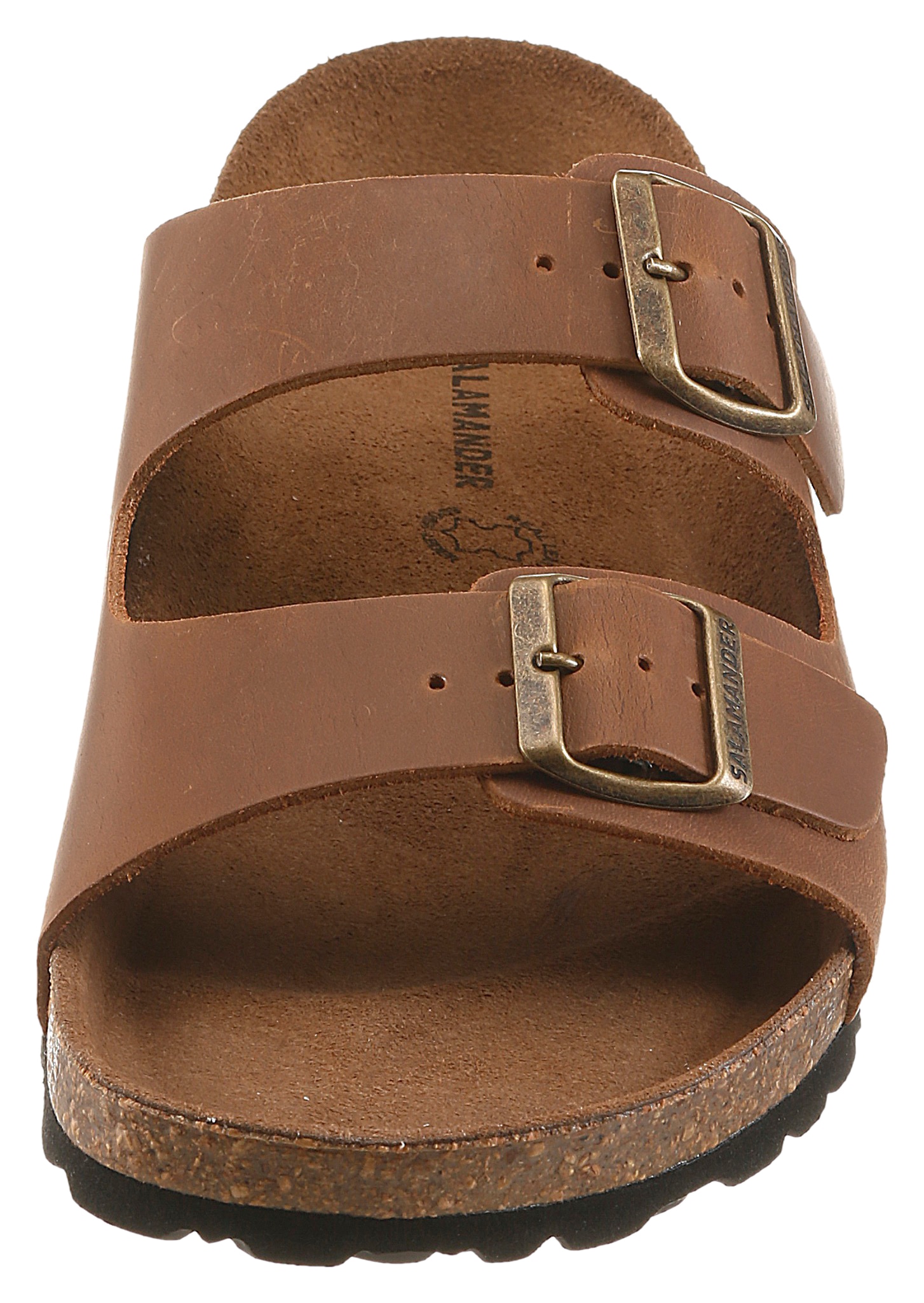 Salamander Pantolette  Sommerschuh, Hausschuh mit Schnallenverschlüsse und Fussbett