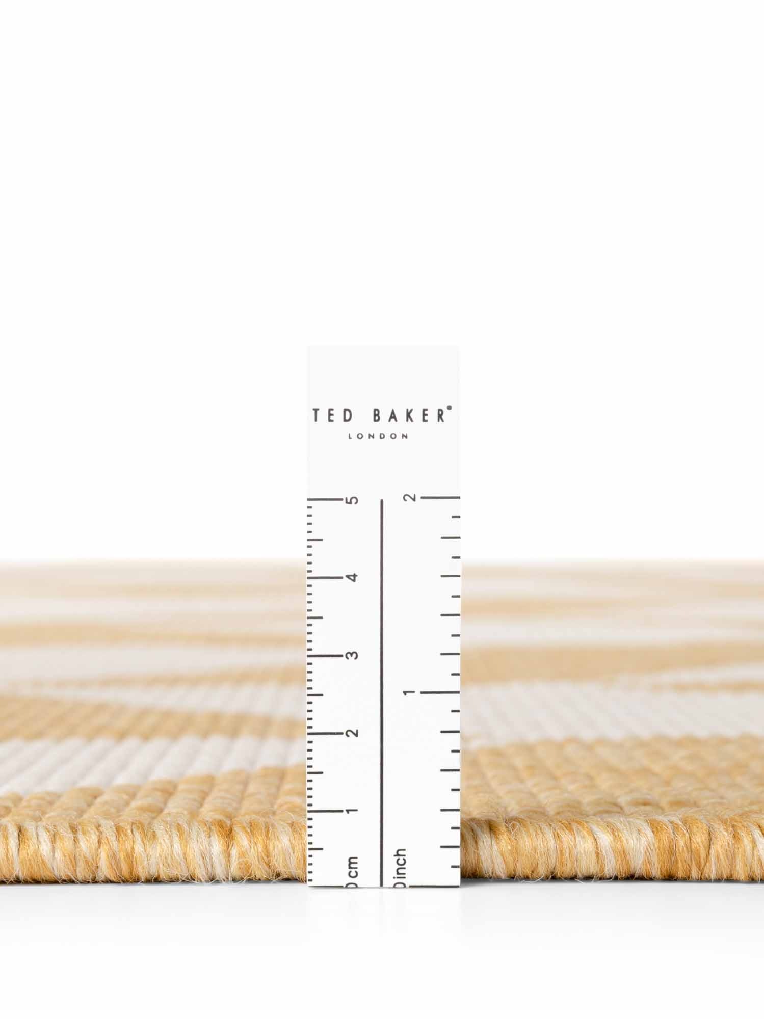 Ted Baker Teppich »Terrick , Wendeteppich« rechteckig 8 mm Höhe Designteppich, Wetterfest, Pflegeleicht, Modern, Wohnzimmer, Terrasse