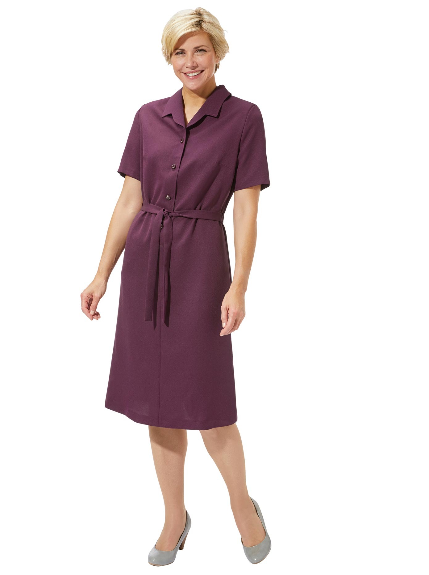 Kleid mit Reverskragen