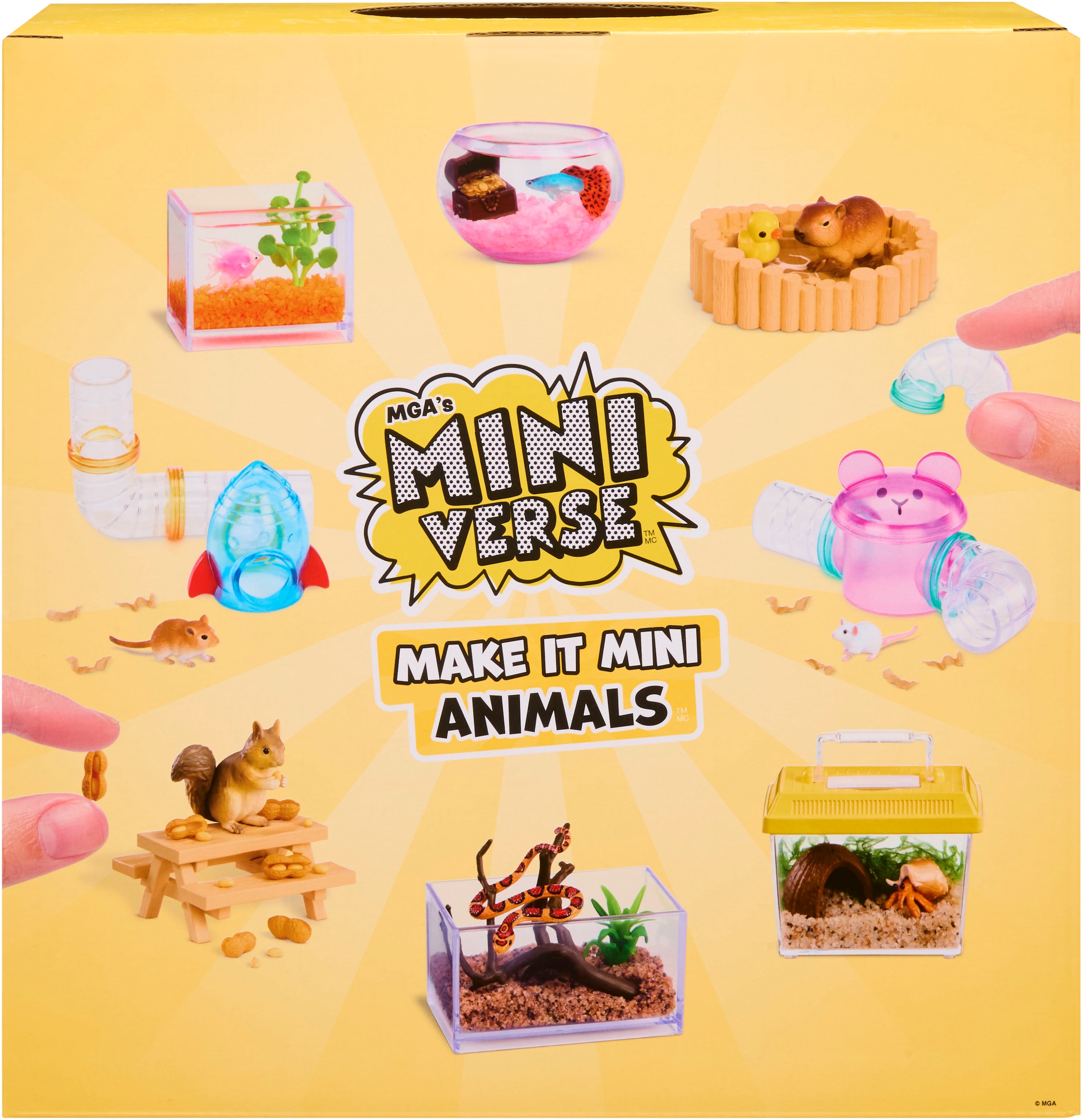 MGA ENTERTAINMENT Kreativset »MGA's Miniverse - Make It Mini Animals Series 2«
