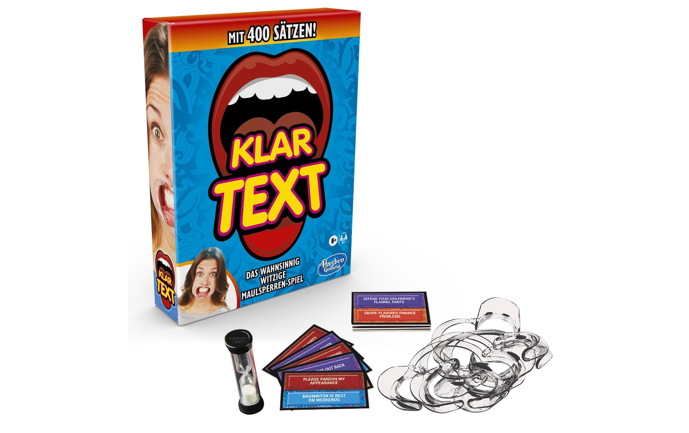 Hasbro Spiel »Klartext«