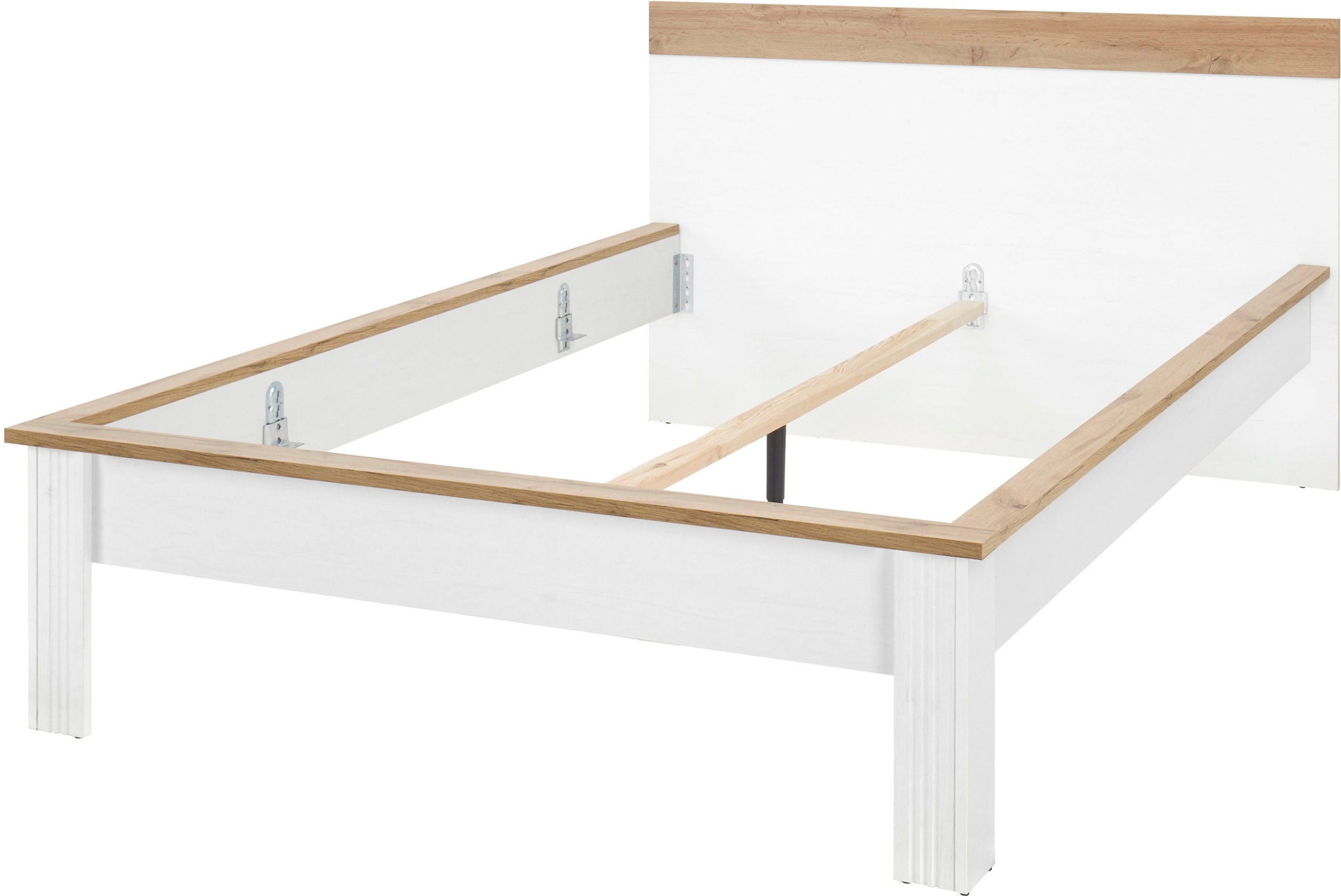 Home affaire Schlafzimmer-Set »Westminster«, Bett Breite Liegefläche 90 oder 140cm und 1 Nachtkommode