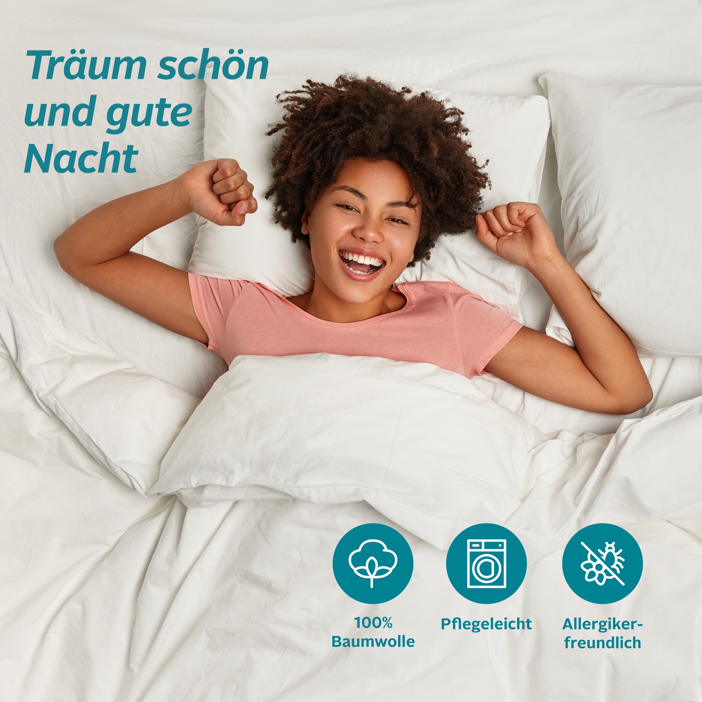OTTO home Kissenbezüge "Cremona3 Kissenbezug für Seitenschläferkissen, OEKO-TEX zertifiziert"