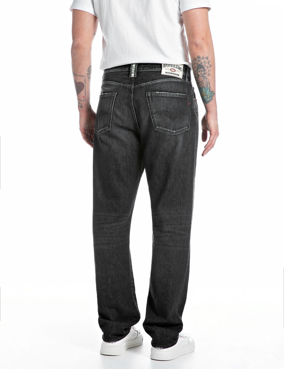 Replay 5-Pocket-Jeans »M9Z1 9Zero1 90´s Straight Fit«, mit Washed-Look