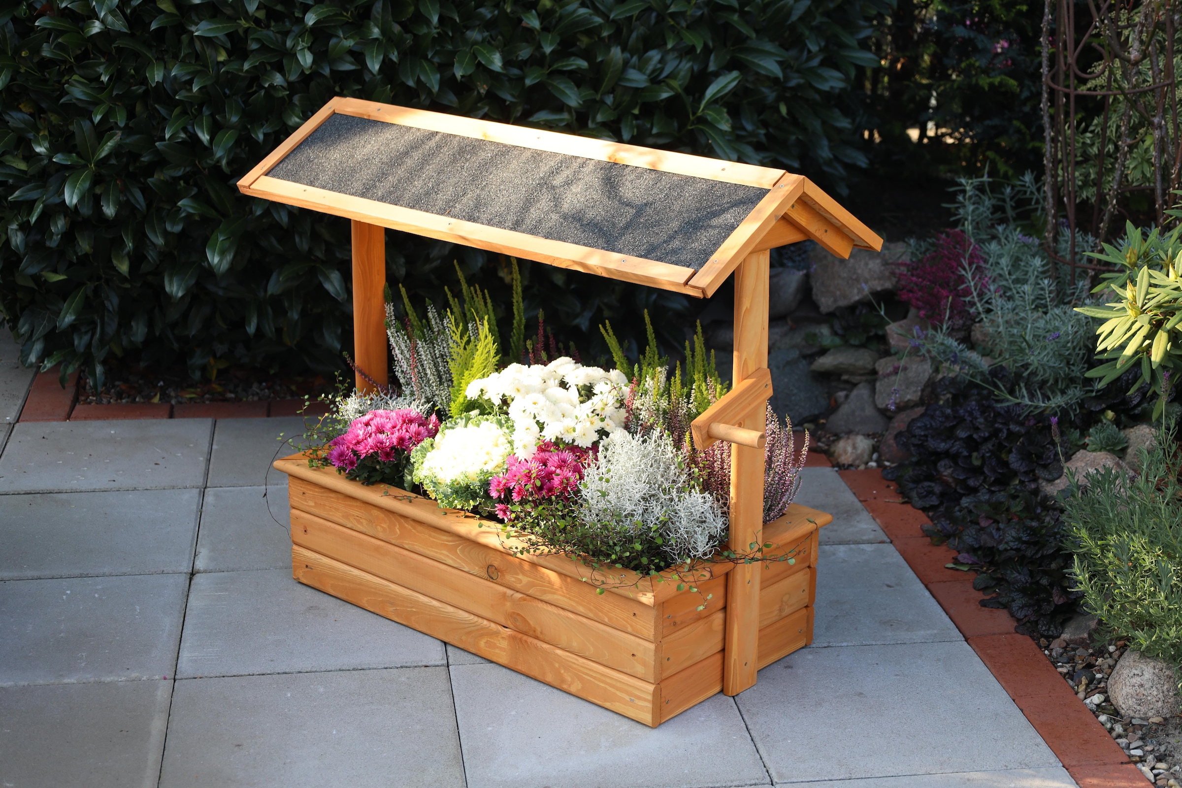 promadino Pflanzkübel »Zierbrunnen Chiemsee«, BxTxH: 94x49x77 cm