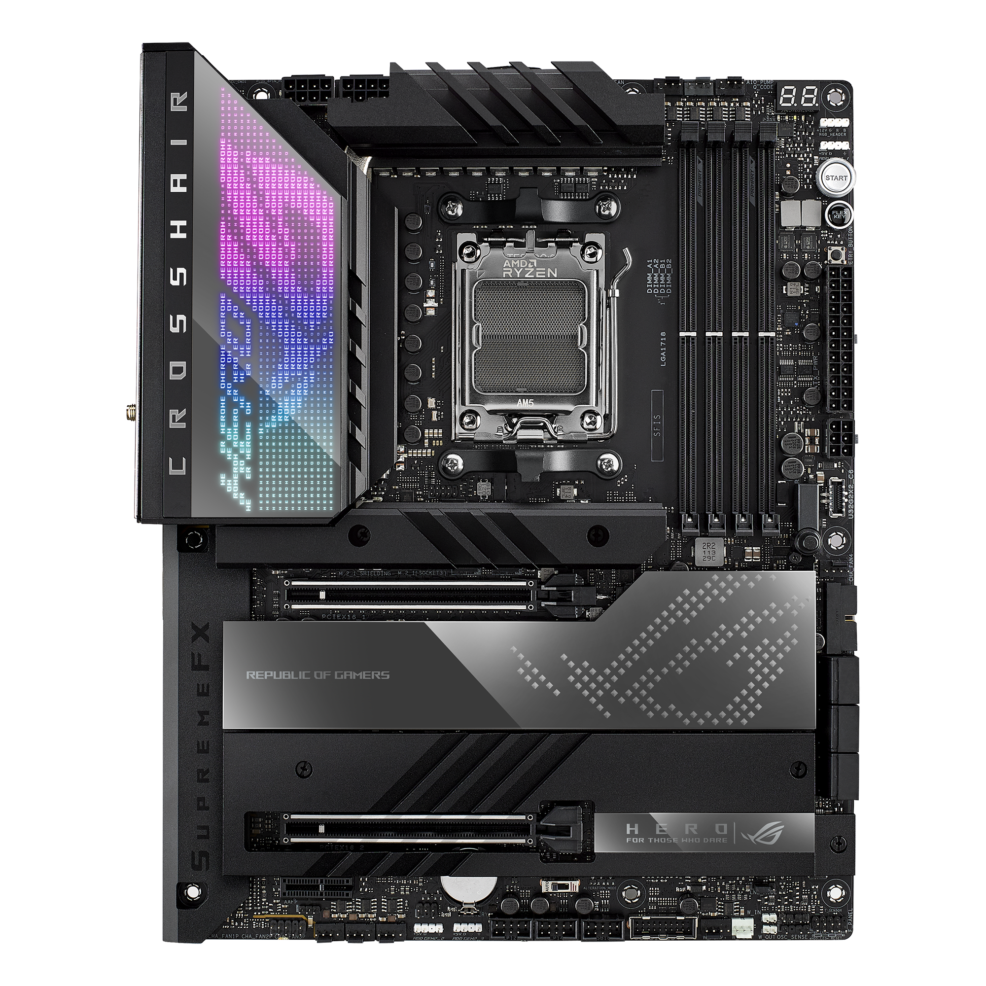Asus Mainboard »ROG CROSSHAIR X670E HERO«
