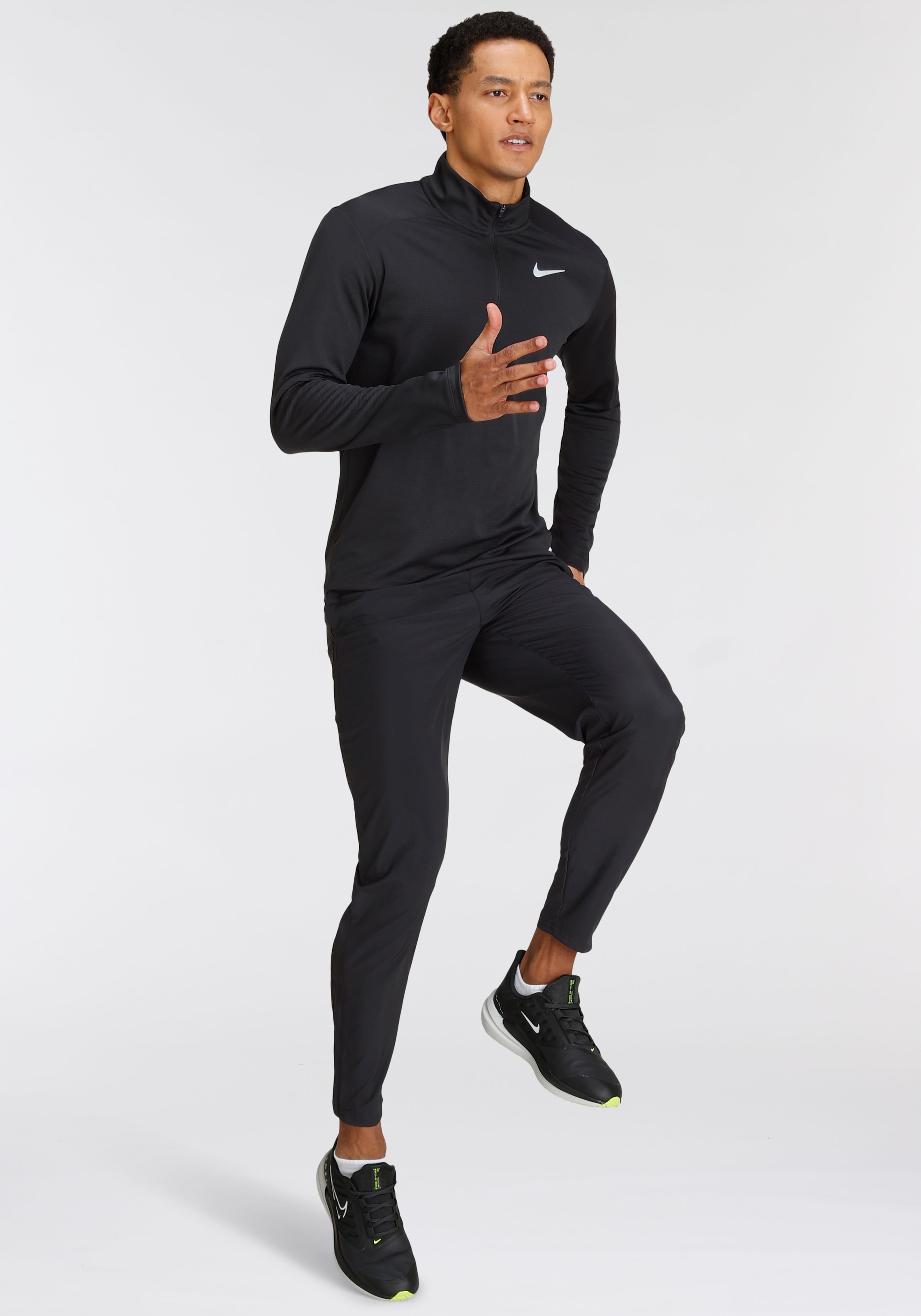 Nike Laufshirt »PACER MEN'S 1/-ZIP RUNNING TOP«