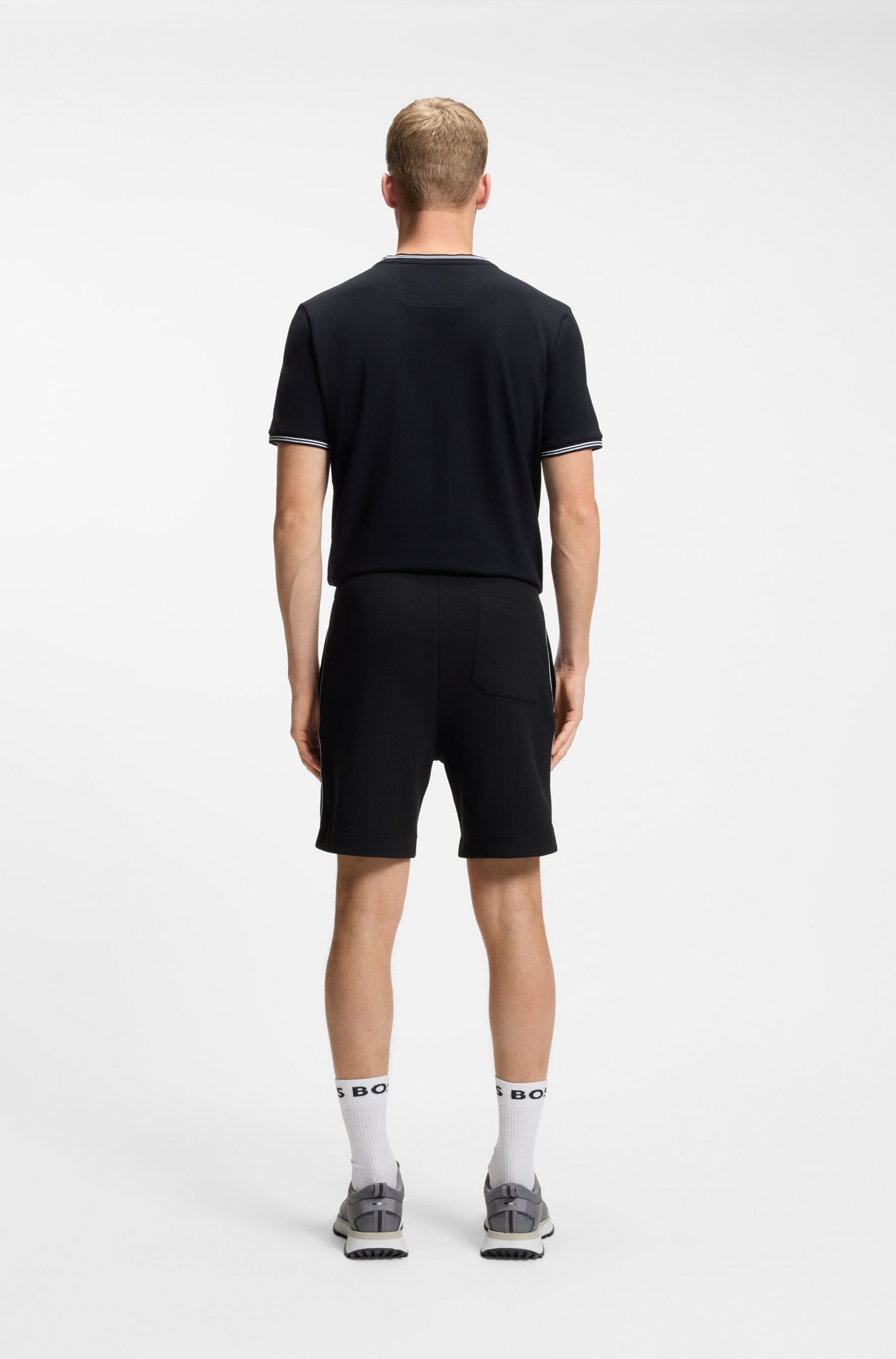 BOSS GREEN Short »Join Headlo«  Piqué-Qualität mit Paspeln