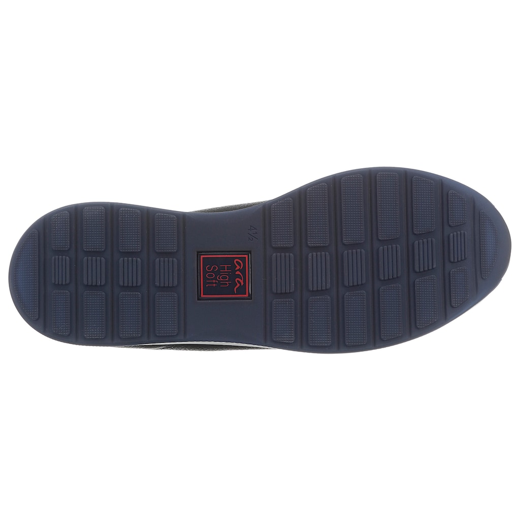 Ara Sneaker »OSAKA«, mit Reissverschluss, H-Weite, Freizeitschuh, Halbschuh, Schnürschuh