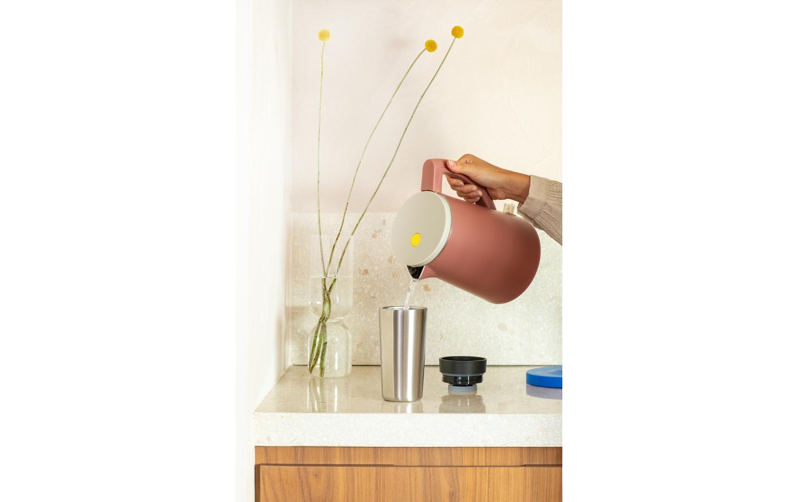 Brabantia Thermobecher »Make & Take 360 ml, Dunkelgrau/Silberfarben«