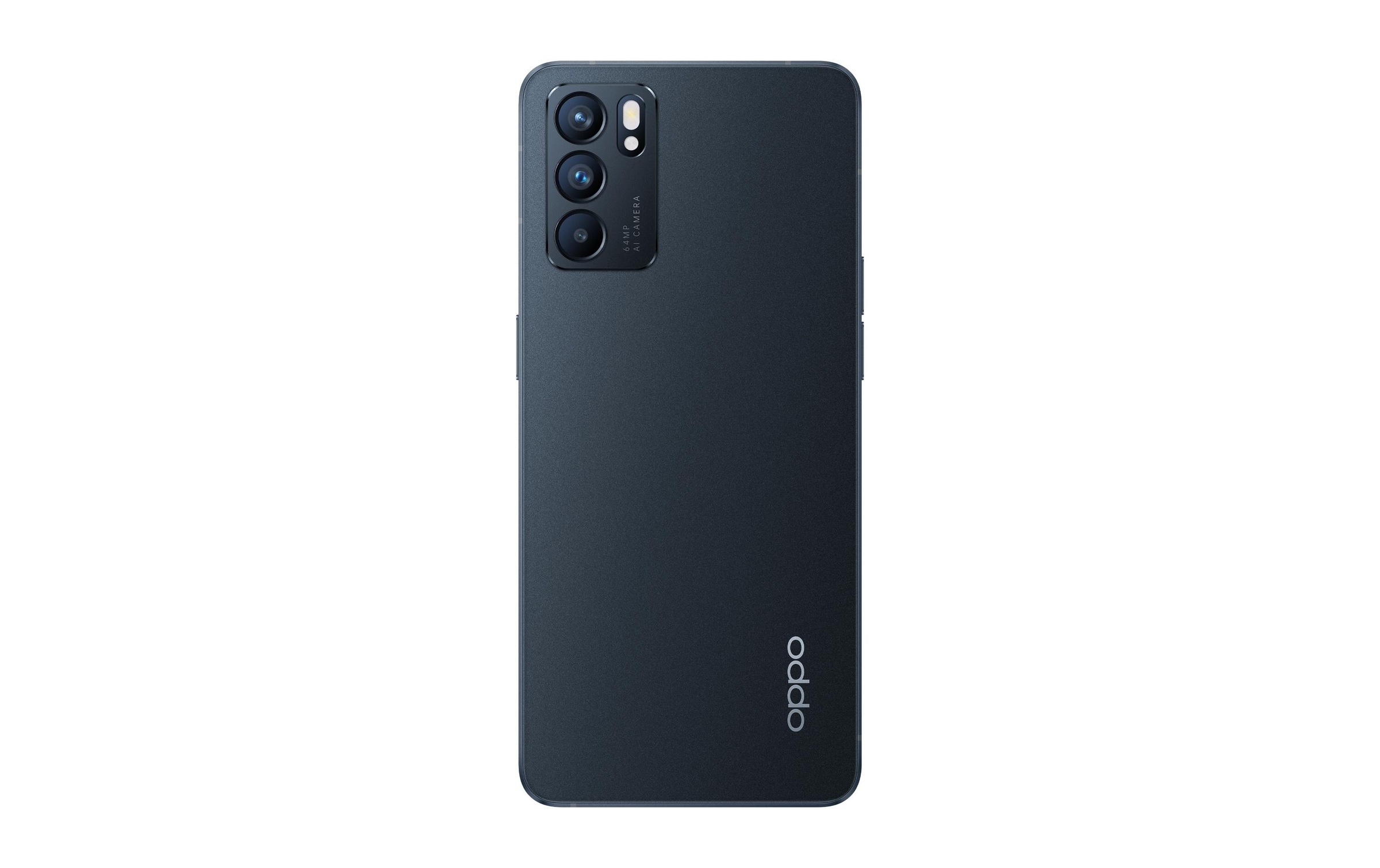 Oppo Smartphone »5G Stellar Black«, Stellar Black, 16,26 cm/6,43 Zoll, 128 GB Speicherplatz, 64 MP Kamera