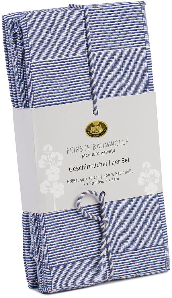 Gözze Geschirrtuch »Geschirrtücher, Des. 60054« aus 100% Baumwolle, jacquard gewebt