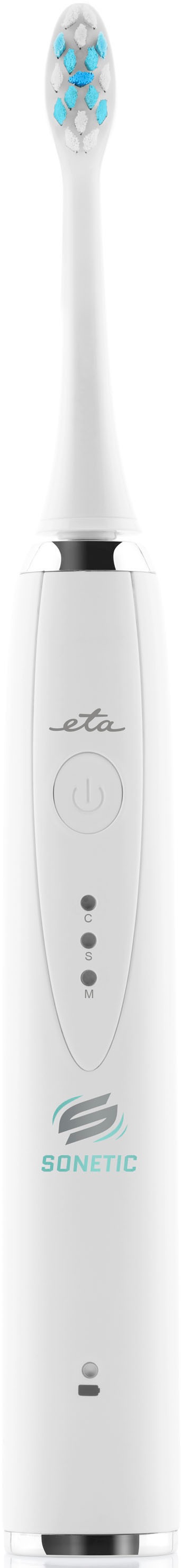eta Schallzahnbürste »SONETIC Reise ETA470790000«, 2 St. Aufsteckbürsten, mit USB-Reiseladeetui