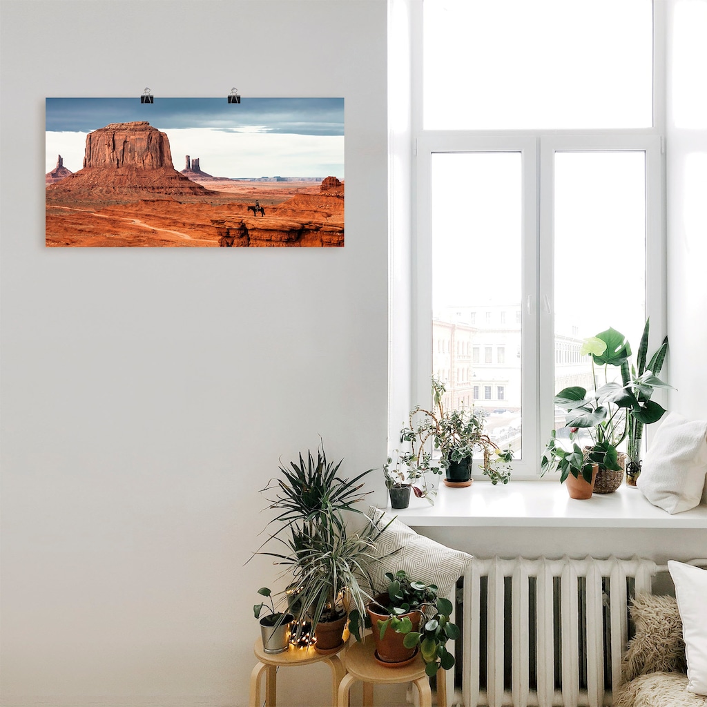 Artland Wandbild »Colorado - Utah Monument Valley«, Amerika, (1 St.)