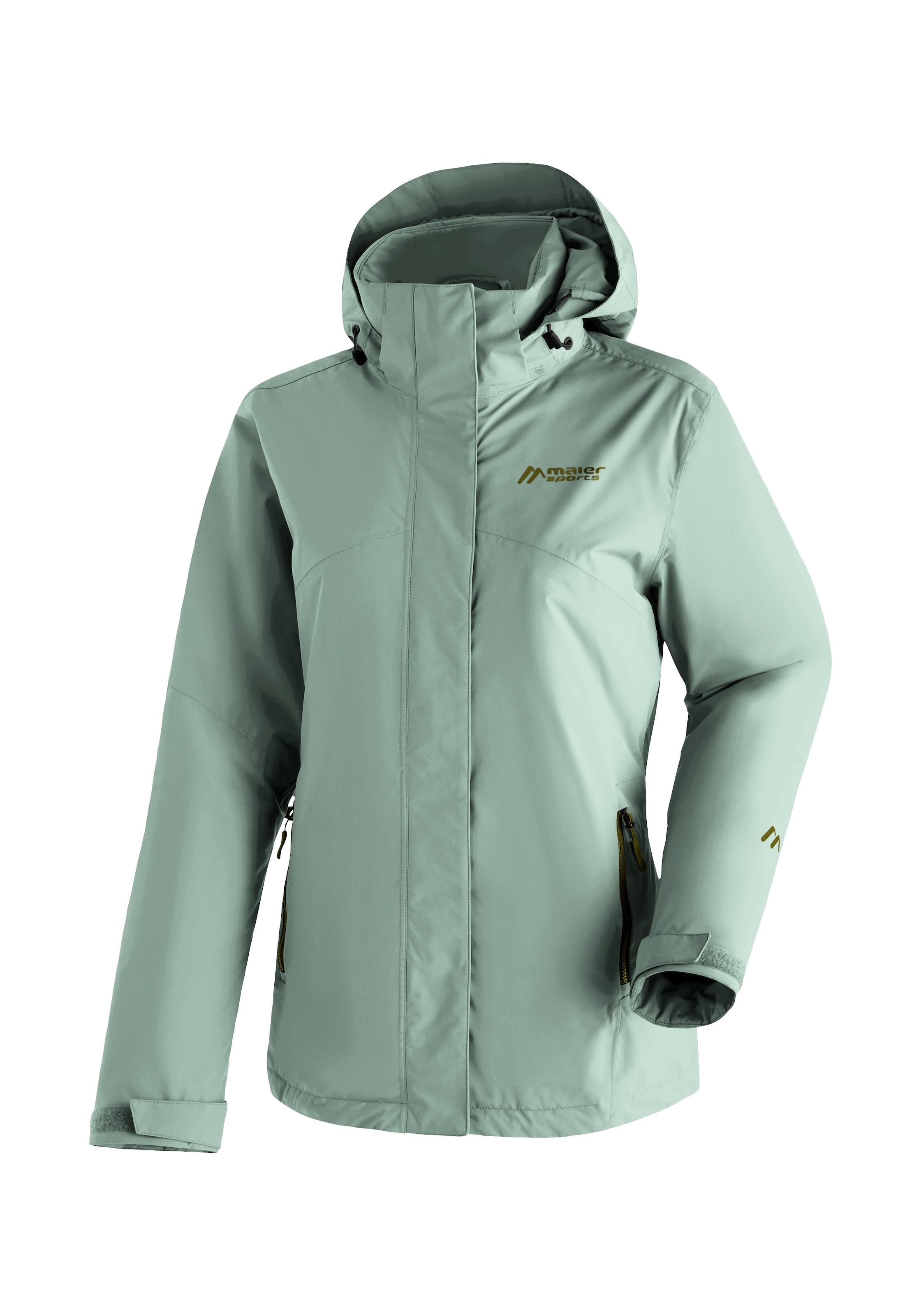 Maier Sports Outdoorjacke »Metor Therm Rec W«, Damen Regenjacke, atmungsaktiv wasserdicht, wattierte Funktionsjacke