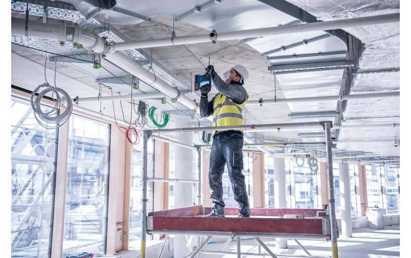 Bosch Professional Bohrhammer »mit SDS plus GBH 18 V-22« Set,  Mit 2 Akkus und 1 Ladegerät