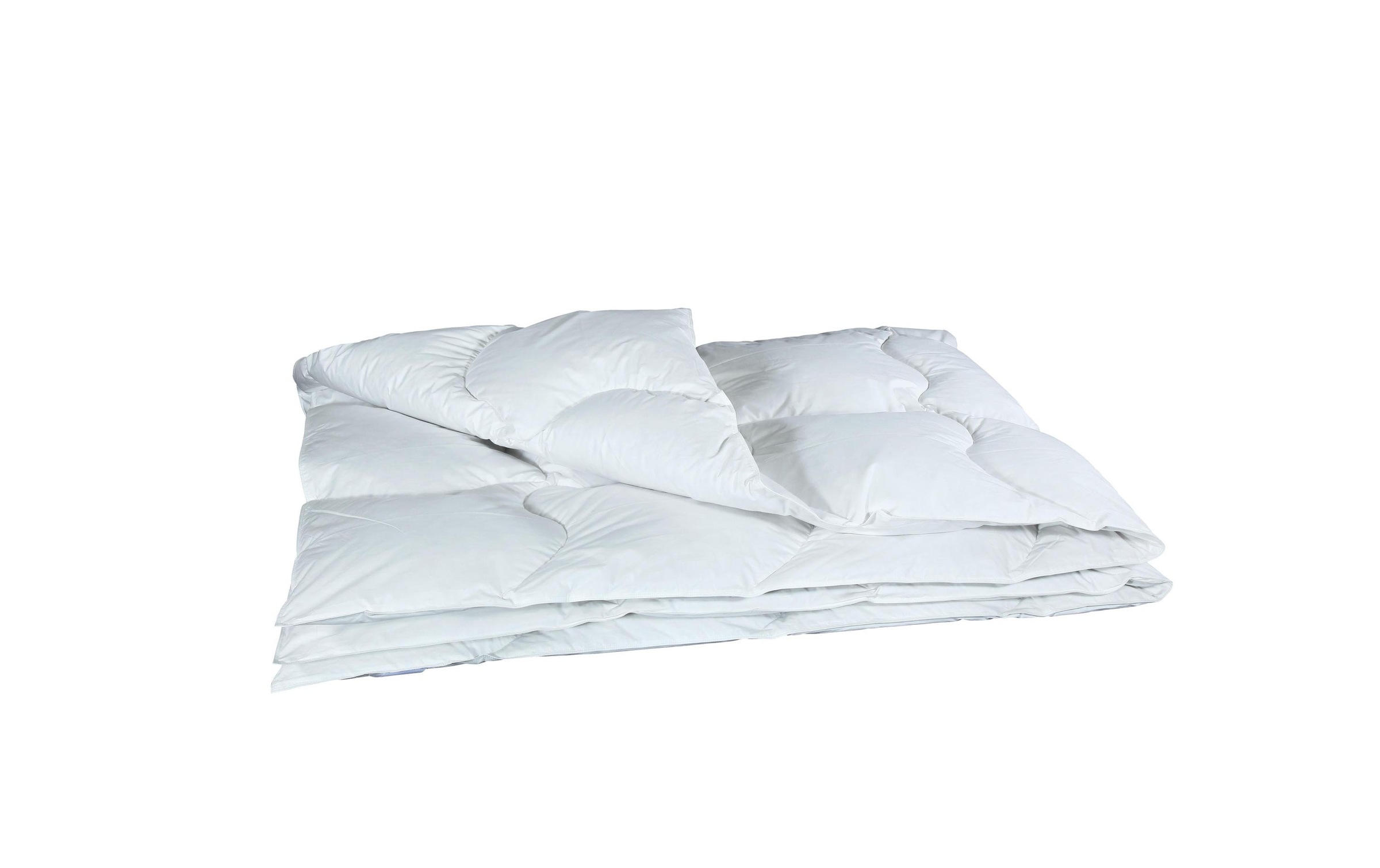 Image of Albis Switzerland 4-Jahreszeitenbett "Wave 800" 4-Jahreszeiten Füllung 90% Daunen, 10% Federchen Bezug Baumwolle 1 Stk. tlg. Dank Vollfixierun kein Verrutschen der Füllun