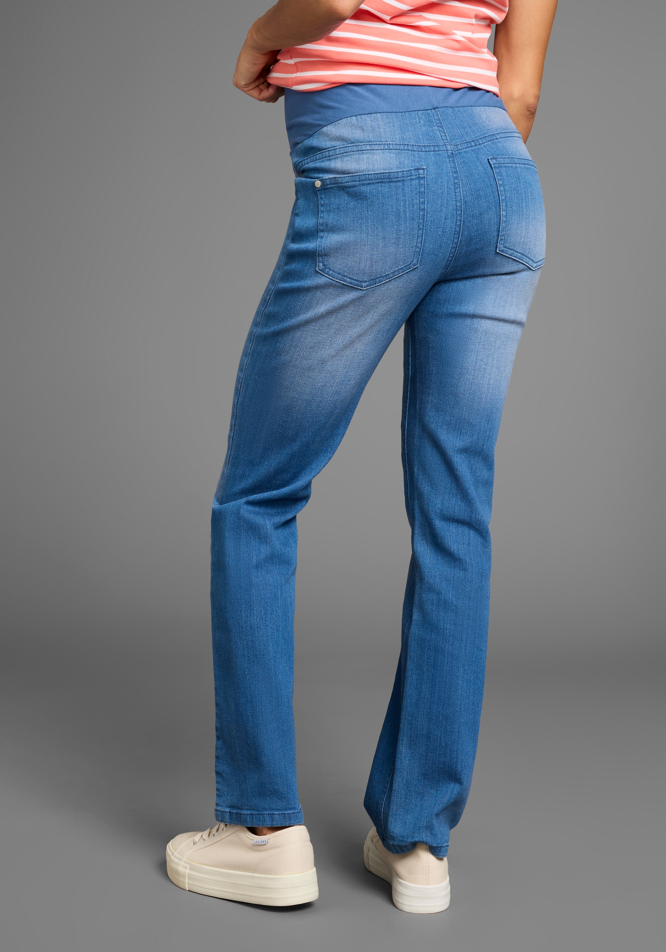 Neun Monate Umstandsjeans »Schwangerschaft-Jeans, straight-fit«