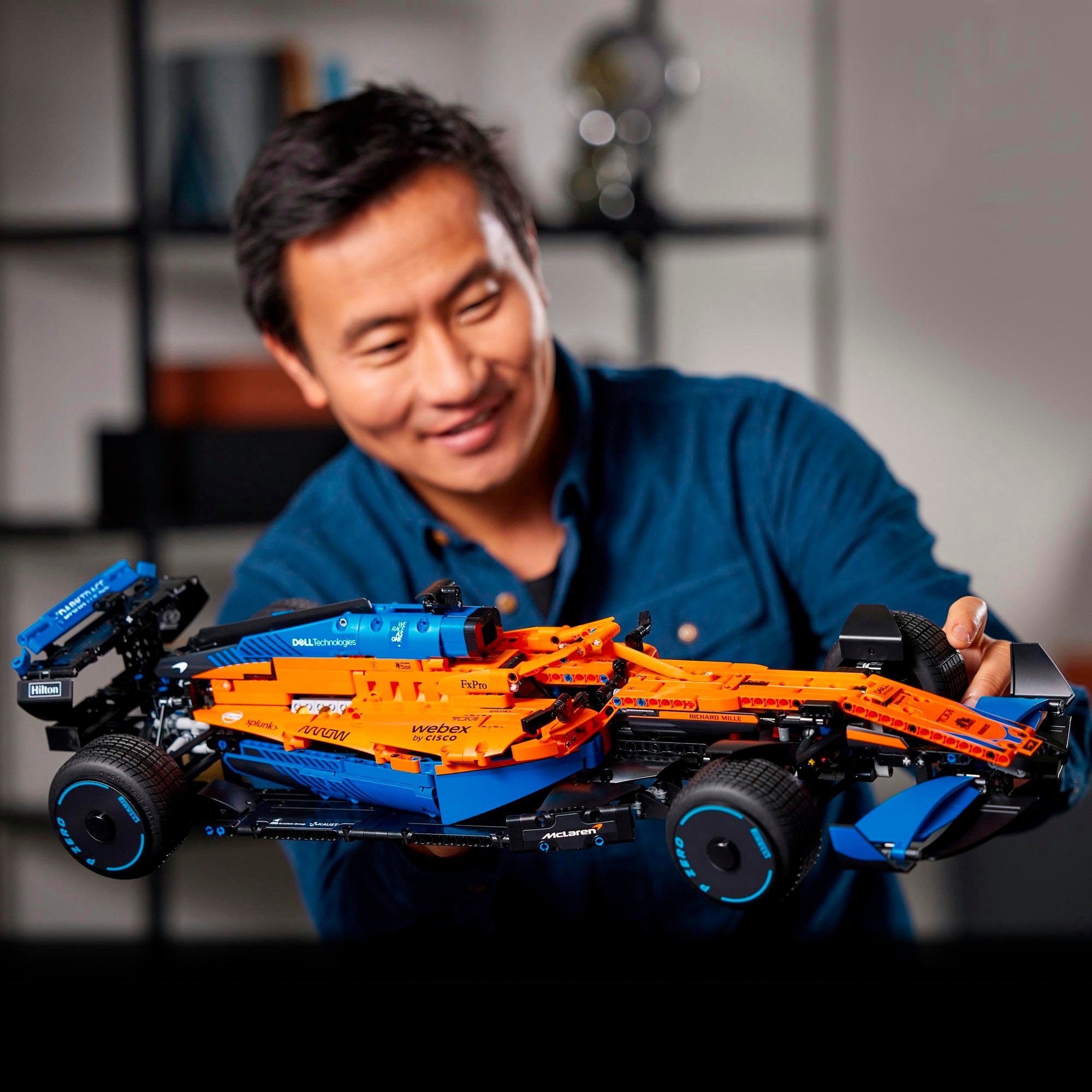 LEGO® Konstruktionsspielsteine »McLaren Formel 1™ Rennwagen (42141), LEGO® Technic«, (1432 St.), Made in Europe