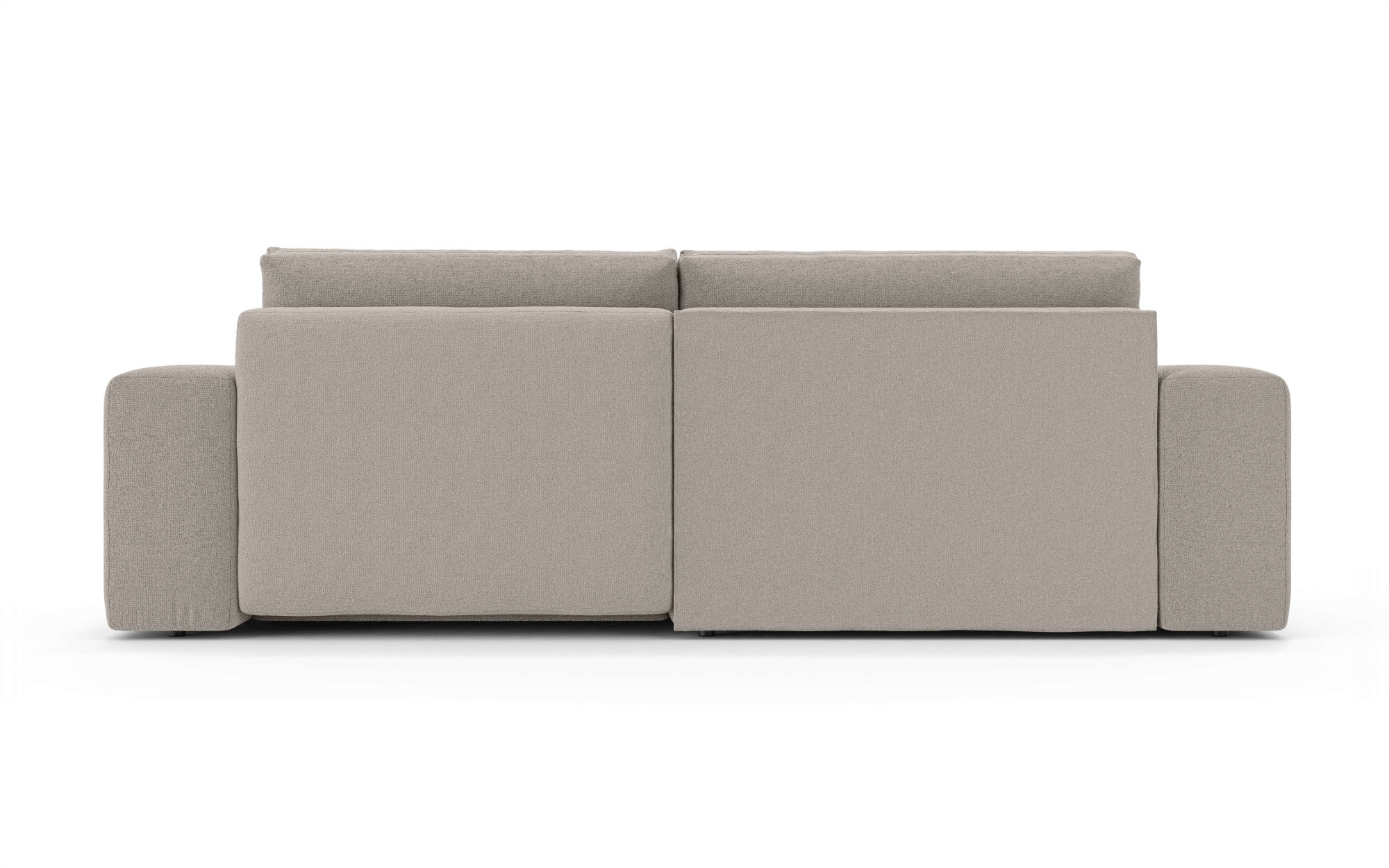 GOODproduct Ecksofa »MATTS Schlafsofa mit Bettkasten, Masse B/T/H: 265/159/89 cm« L-Form mit Recamiere rechts oder links, hoher Sitzkomfort