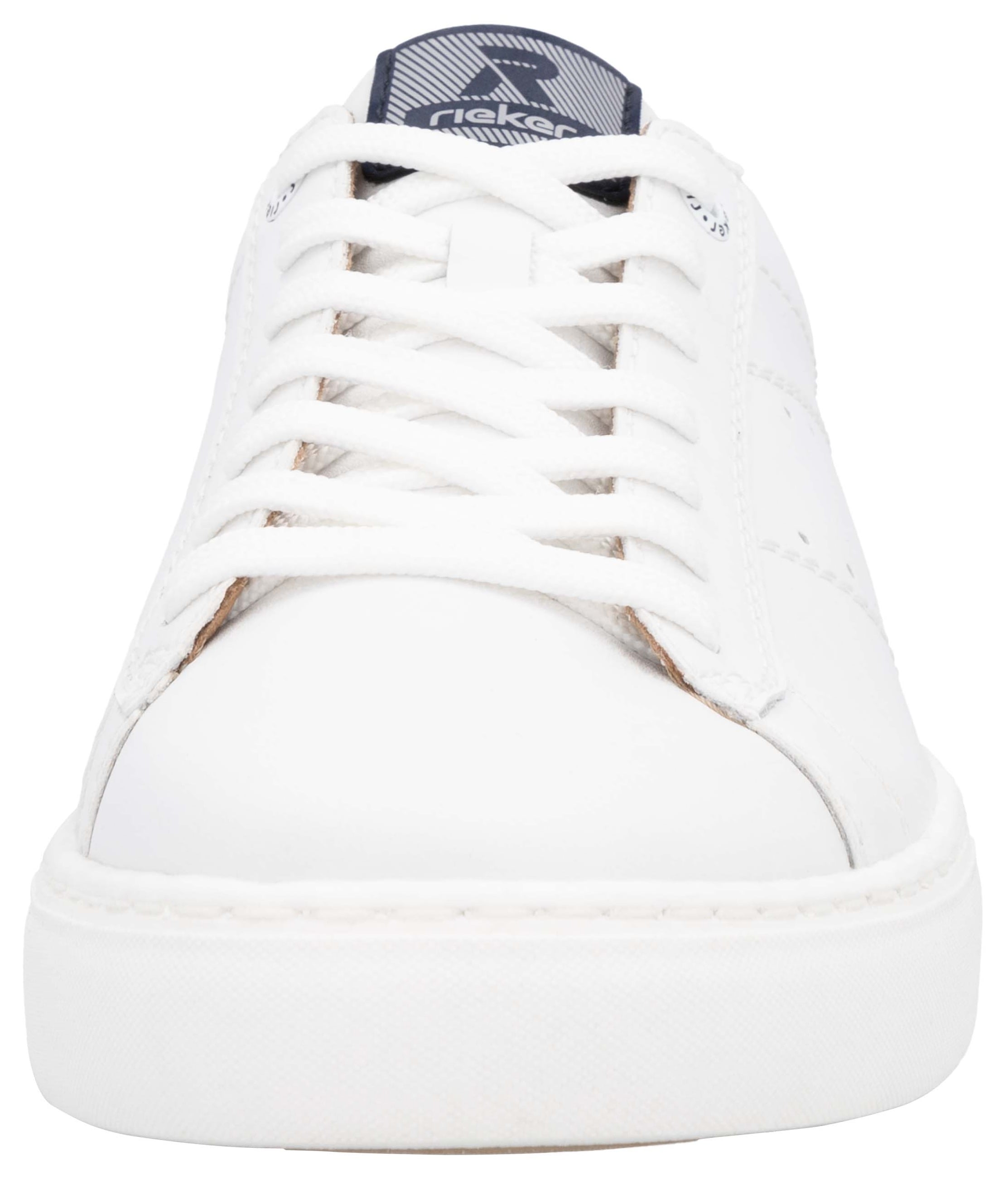 RIEKER Sport Sneakers  mit Leder-Innenfutter, Freizeitschuh, Halbschuh, Schnürschuh