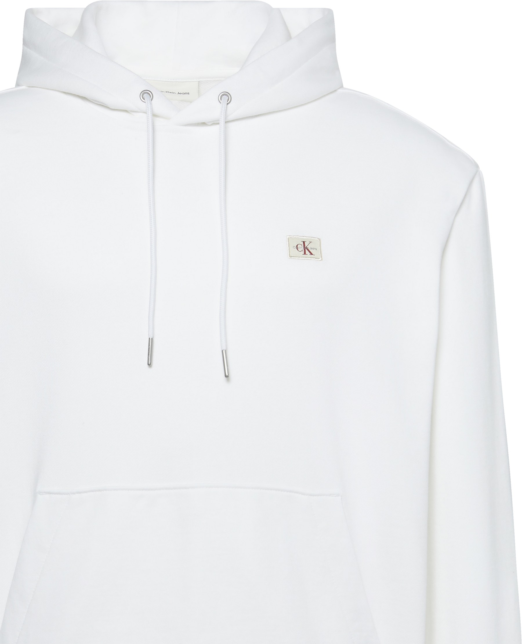 Calvin Klein Jeans Sweat à capuche »400GSM TERRY BADGE HOODIE«, Mit Rundhalsausschnitt
