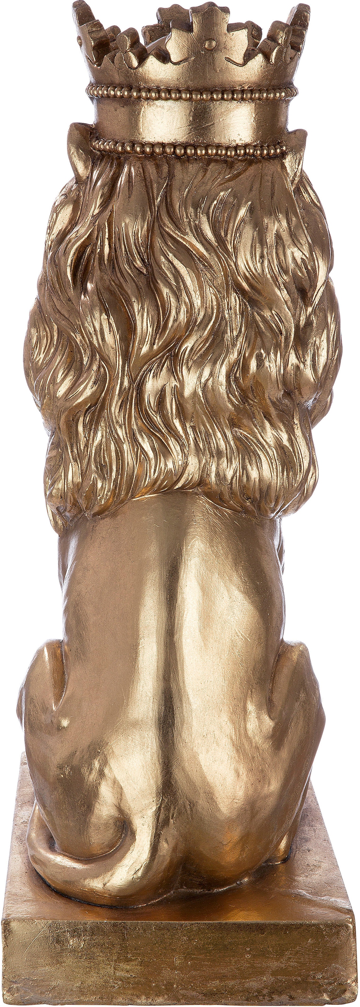 kaufen gold«, »Skulptur Dekofigur Löwe, Gilde by goldfarben Casablanca