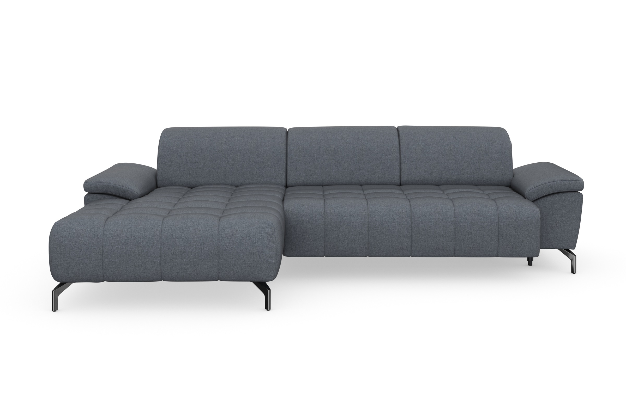 sit&more Ecksofa »Cool L-Form«, wahlweise mit Kopfteilverstellung und Vorziehsitz, motorisch