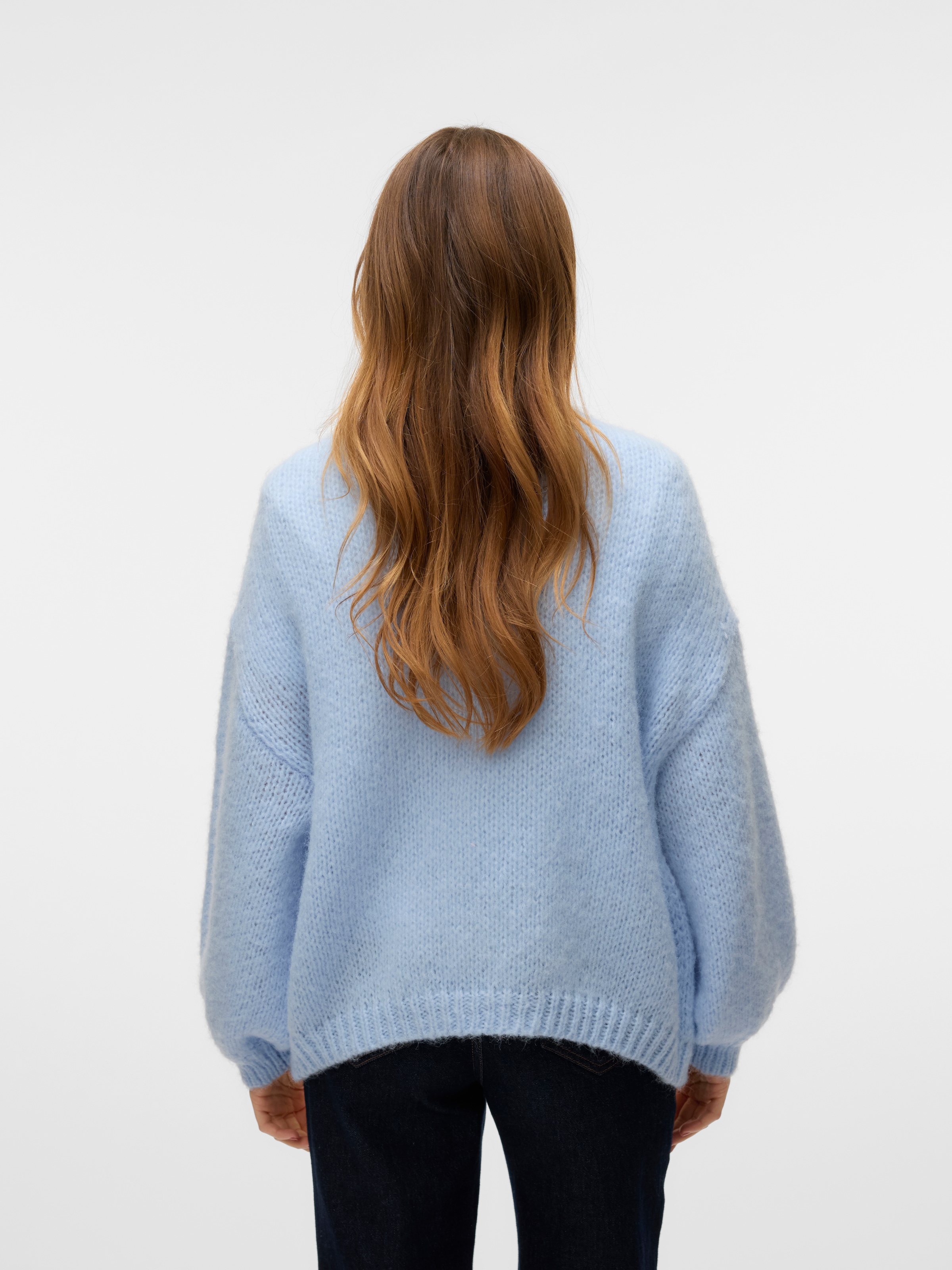 Vero Moda 1100000002199 »VMMAYBE LS OPEN CARDIGAN GA REP« Kunstfaser, oversize