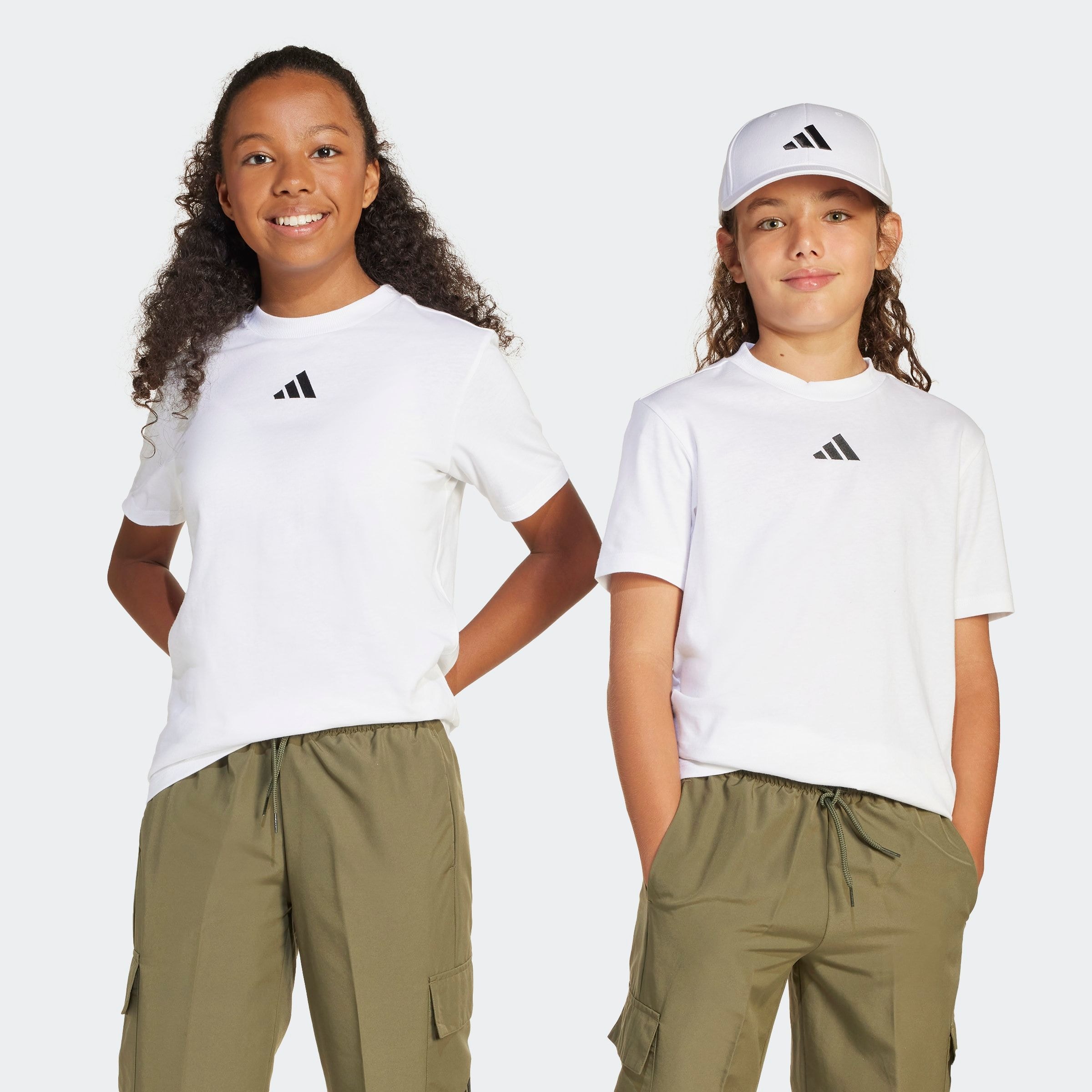 Image of adidas Sportswear T-Shirt "J SL TEE 160" für Kinder, mit Rundhalsausschnitt, ohne Verschluss, pflegeleicht