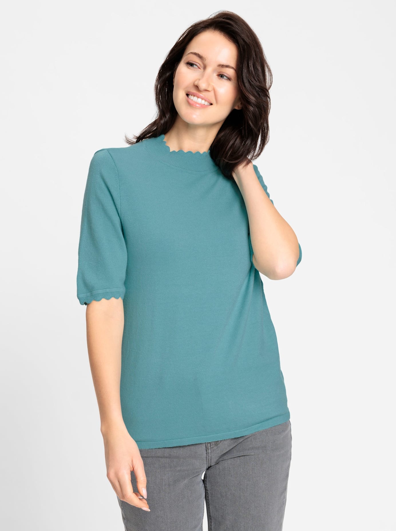Inspirationen Stehkragenpullover »Stehkragen-Pullover«