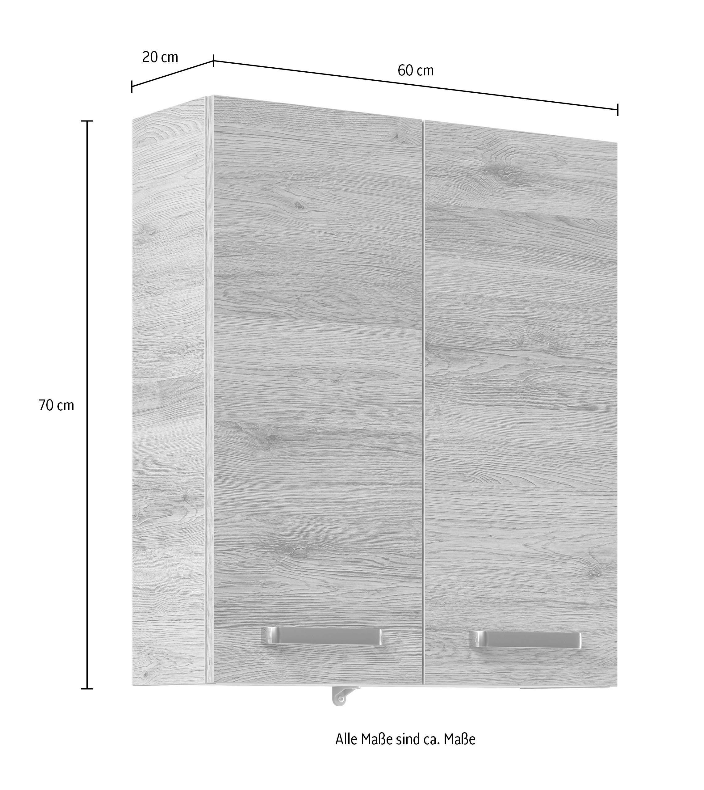 Saphir Armoire suspendue »mit 2 Tür und 2 Einlegeboden«