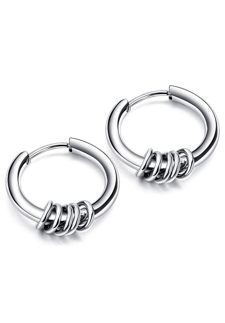 Image of Firetti Paar Creolen "Schmuck Geschenk Classic"