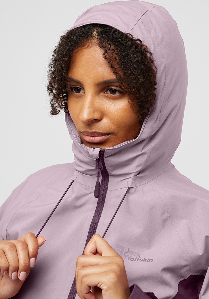 Jack Wolfskin 3-in-1-Funktionsjacke »GLAABACH 3IN1 JKT W« mit Kapuze