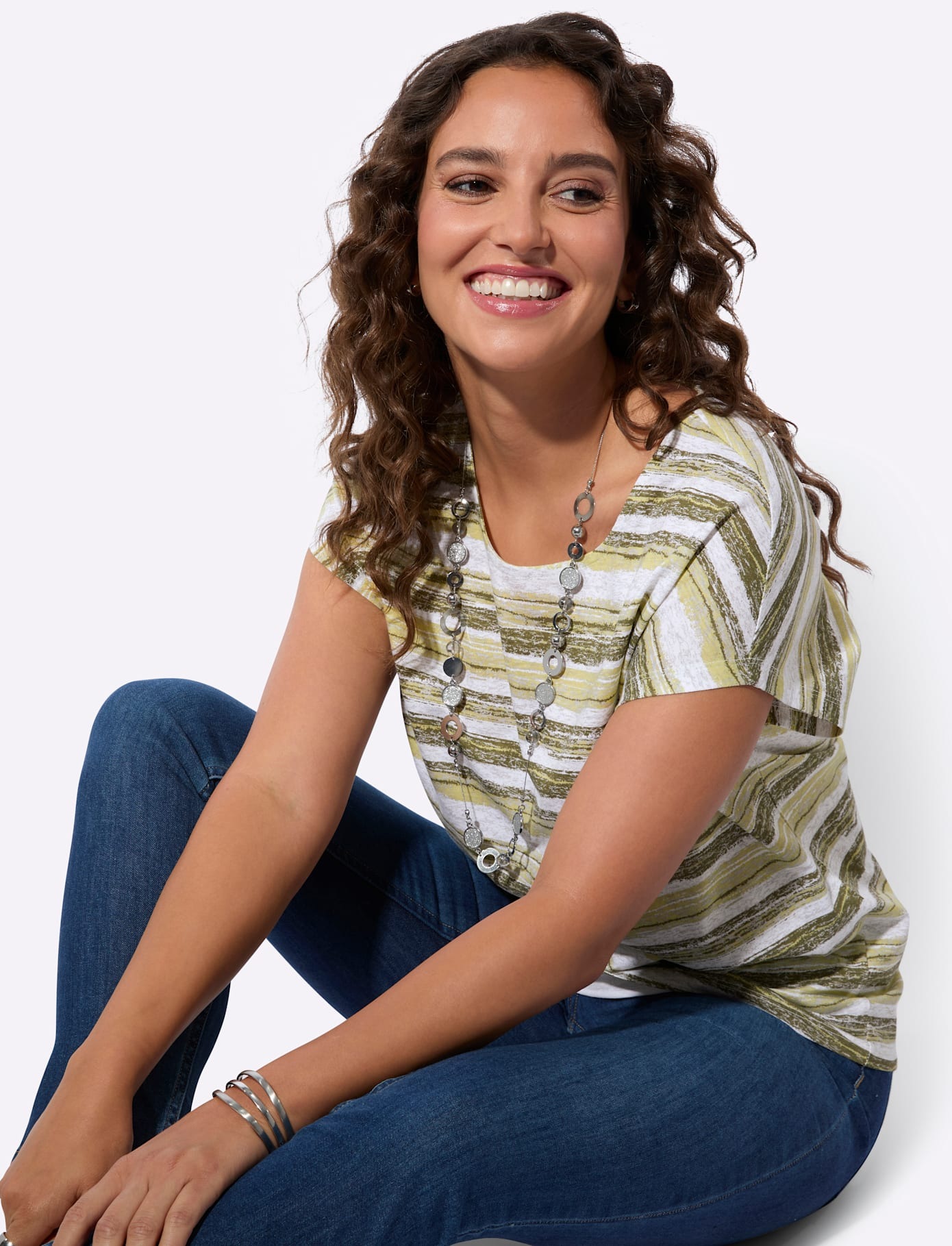 Casual Looks T-shirt imprimé »Print-Shirt« 1 pièces