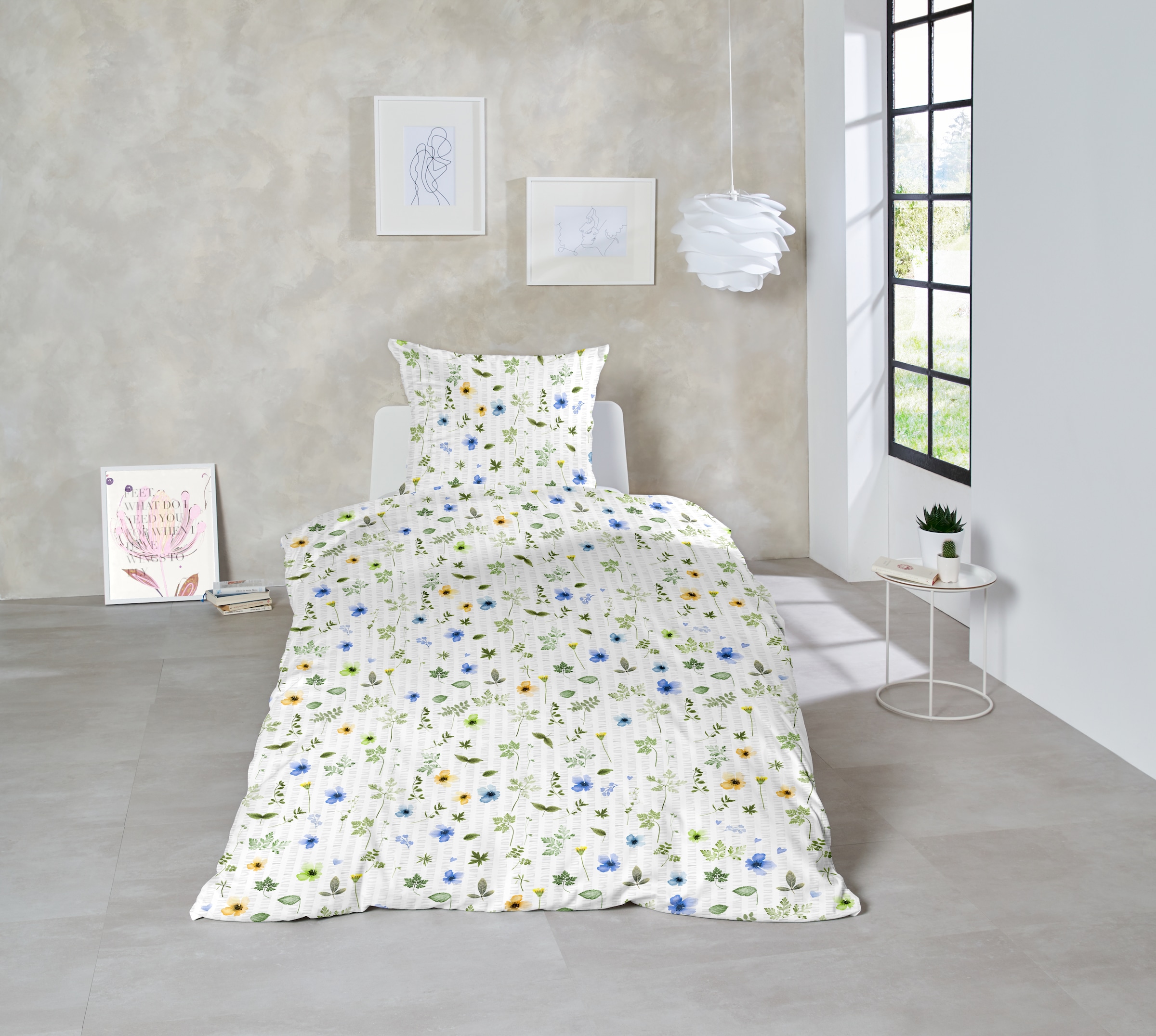Primera Linge de lit »Soft-Seersucker-Bettwäsche Wildflower« 2