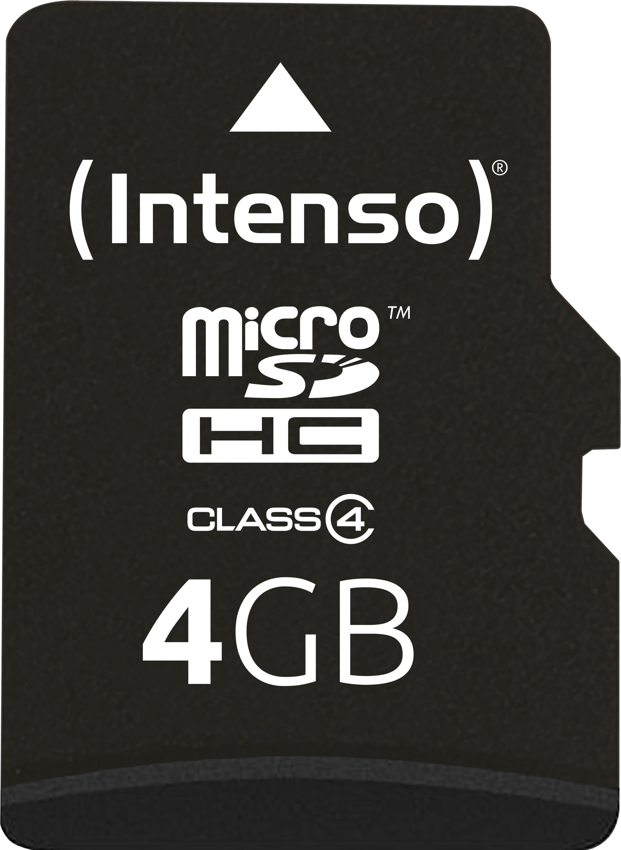 Intenso Speicherkarte »microSDHC Class 4 + SD-Adapter«, (Class 4)