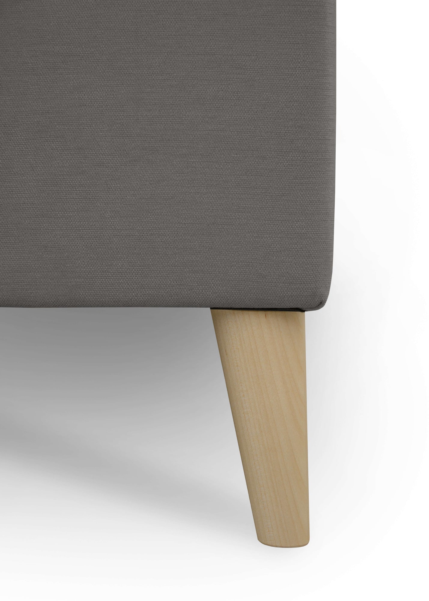 GOODproduct Tabouret rembourré »Oland Skandi« passend zur Serie Oland Skandi, Skandi-Design, Massivholzfüsse