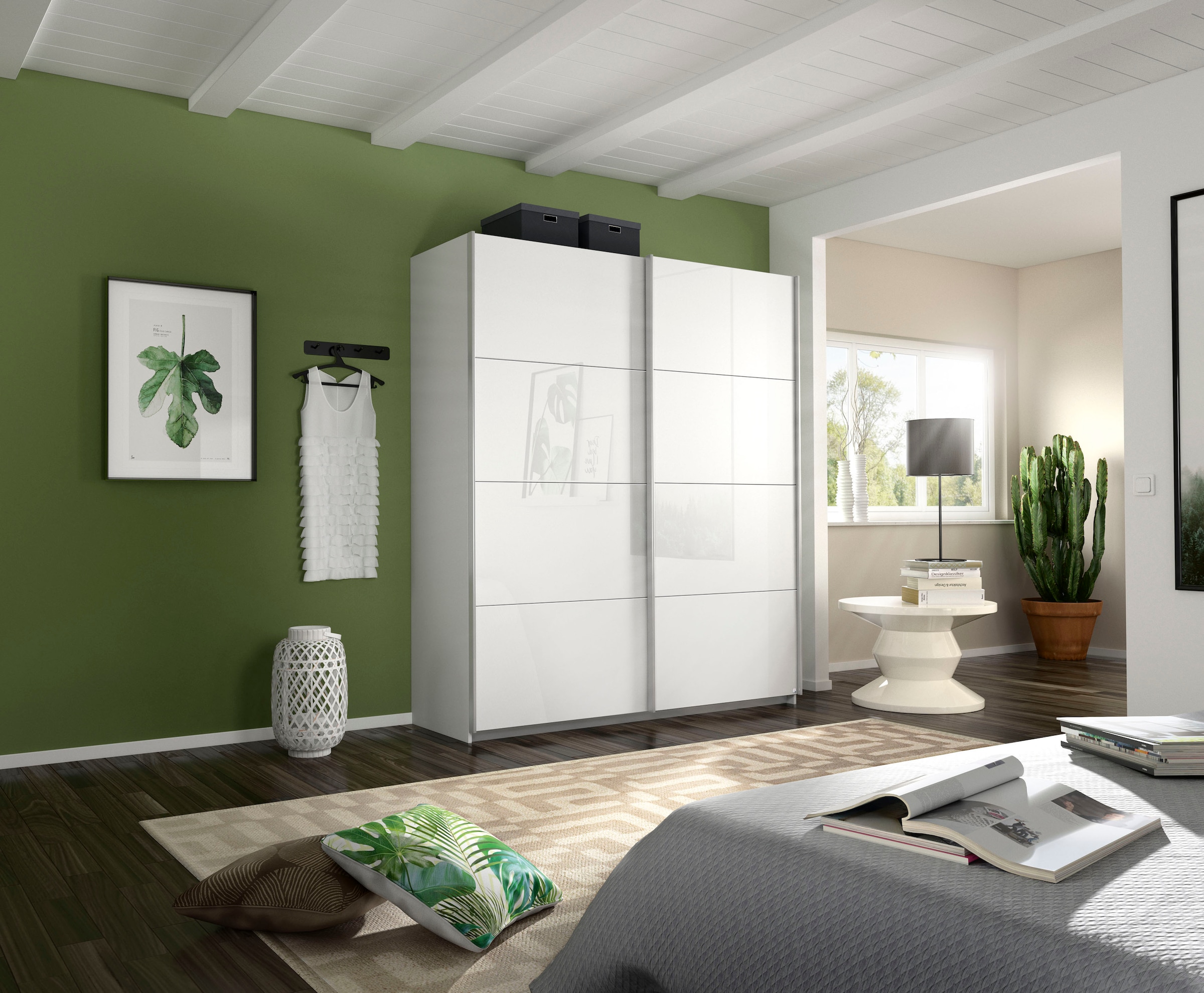 rauch Schwebetürenschrank »Imposa« mit Hochglanzfront