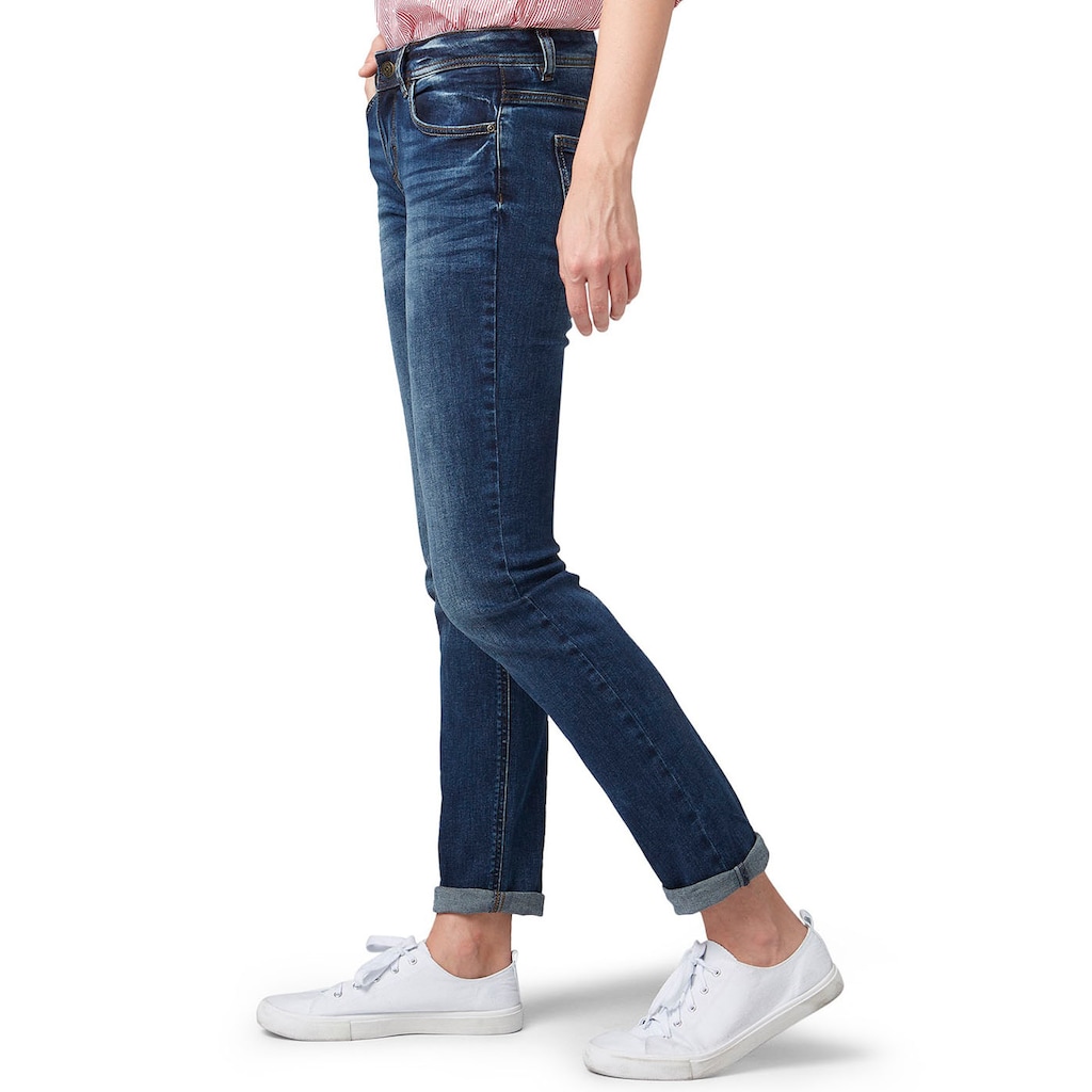 TOM TAILOR Straight-Jeans »Alexa Straight«, in gerader "Straight" 5-Pocket-Form