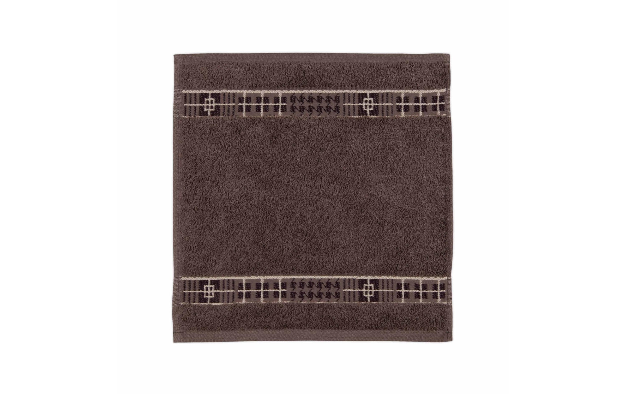 Image of frottana Waschlappen "Fjord 30 x 30 cm, Aschbraun"