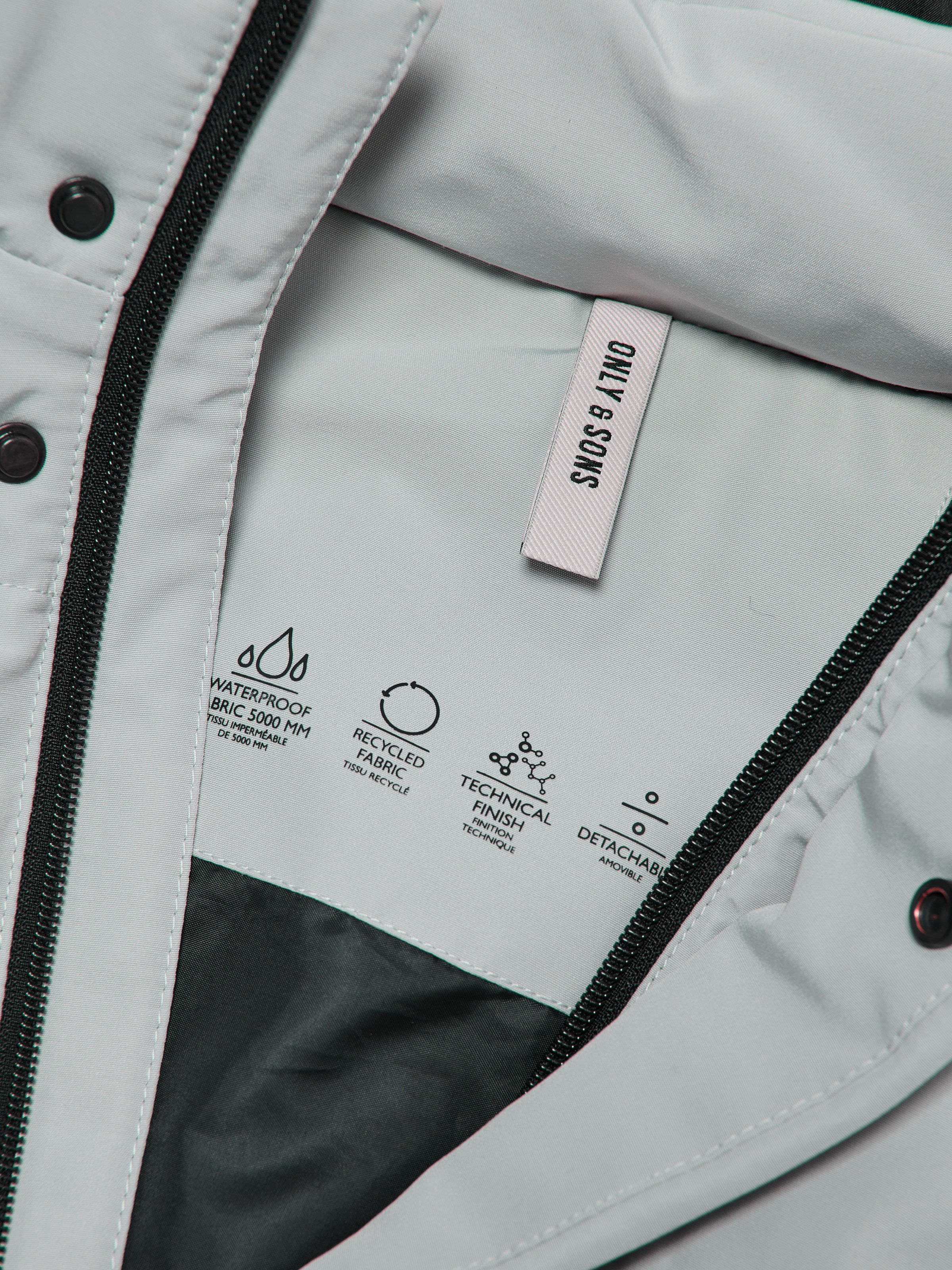 ONLY & SONS Veste matelassée »ONSCAYSON PUFFA OTW NOOS« mit Kapuze