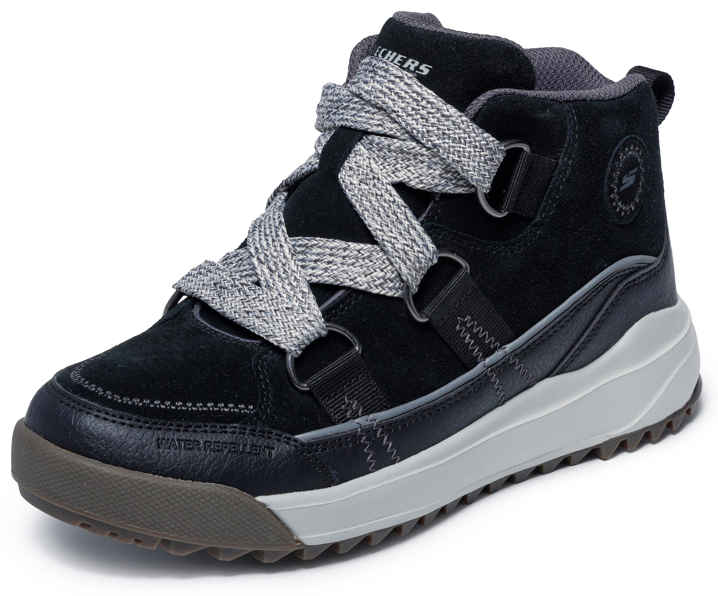Image of Skechers Schnürboots "YANA" High Top Sneaker, Schnürschuh mit auffälliger Schnürung
