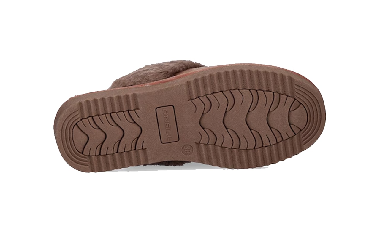 O'Neill Hausschuh »POMNIO WOMEN SLIDER«  Pantoffeln mit Fell